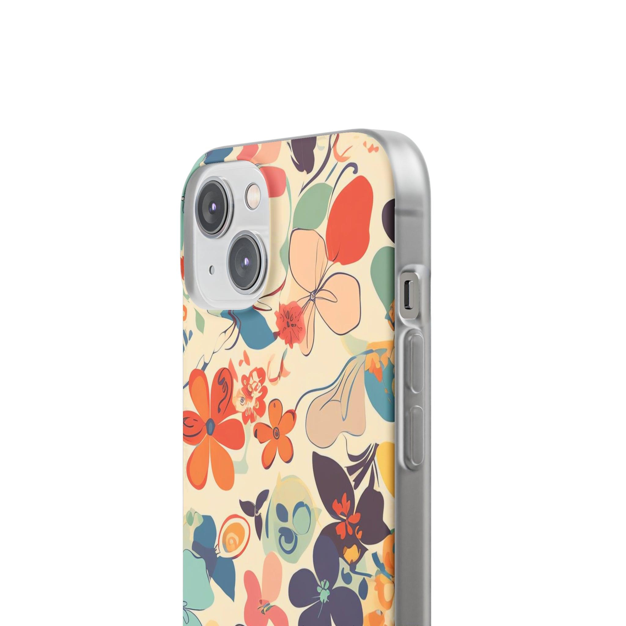 Seamless Floral Pattern Slim - PrettyKase