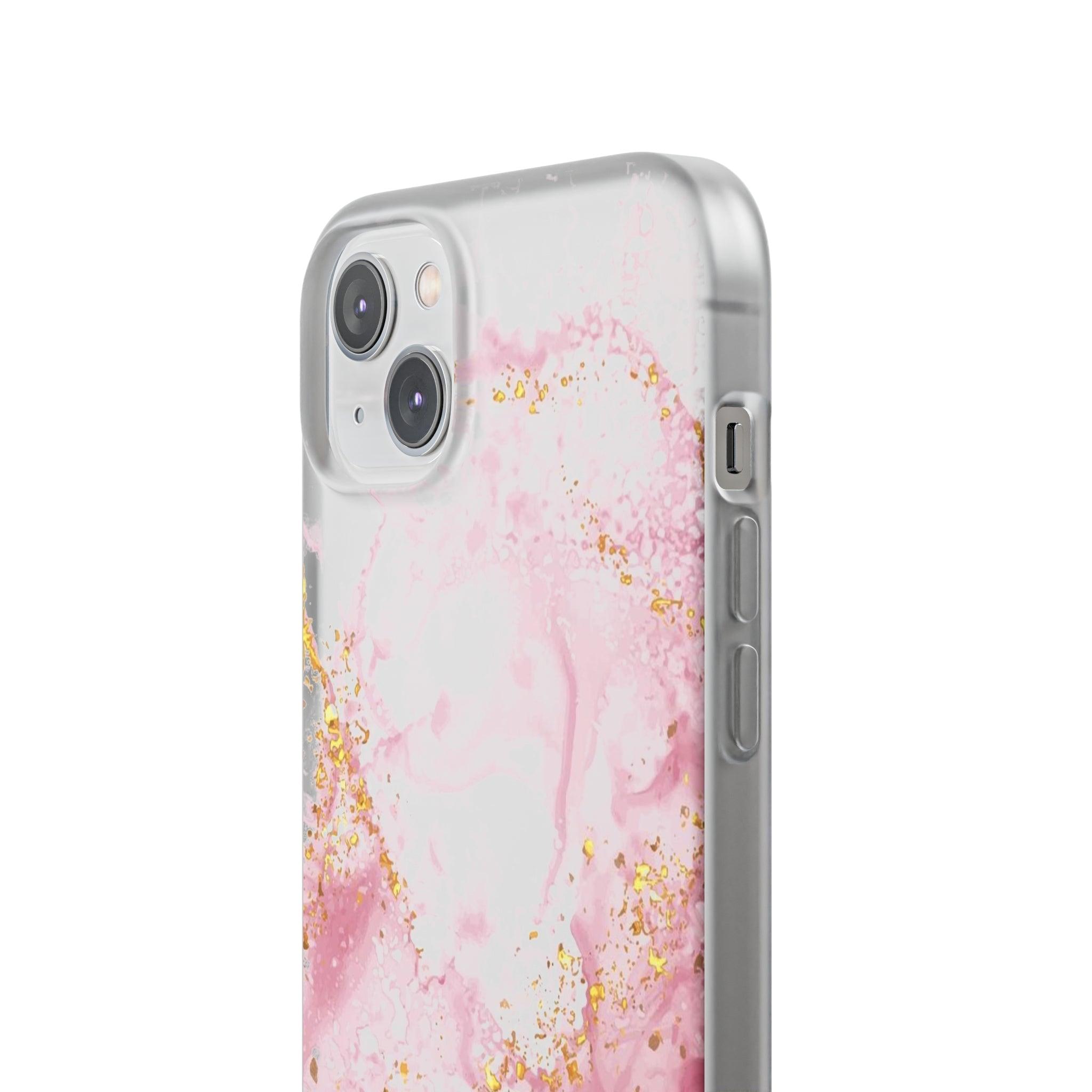 Bubble Gum Marble Slim - PrettyKase