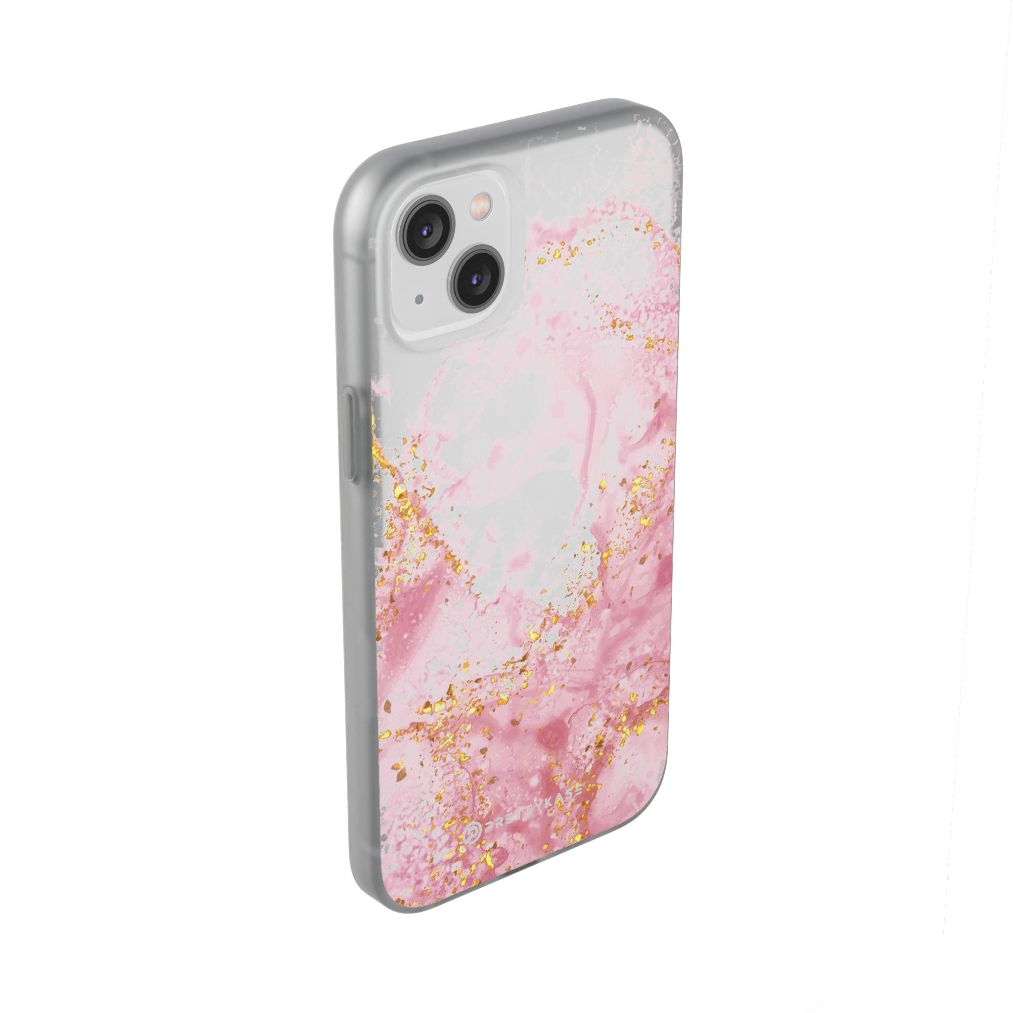 Bubble Gum Marble Slim - PrettyKase