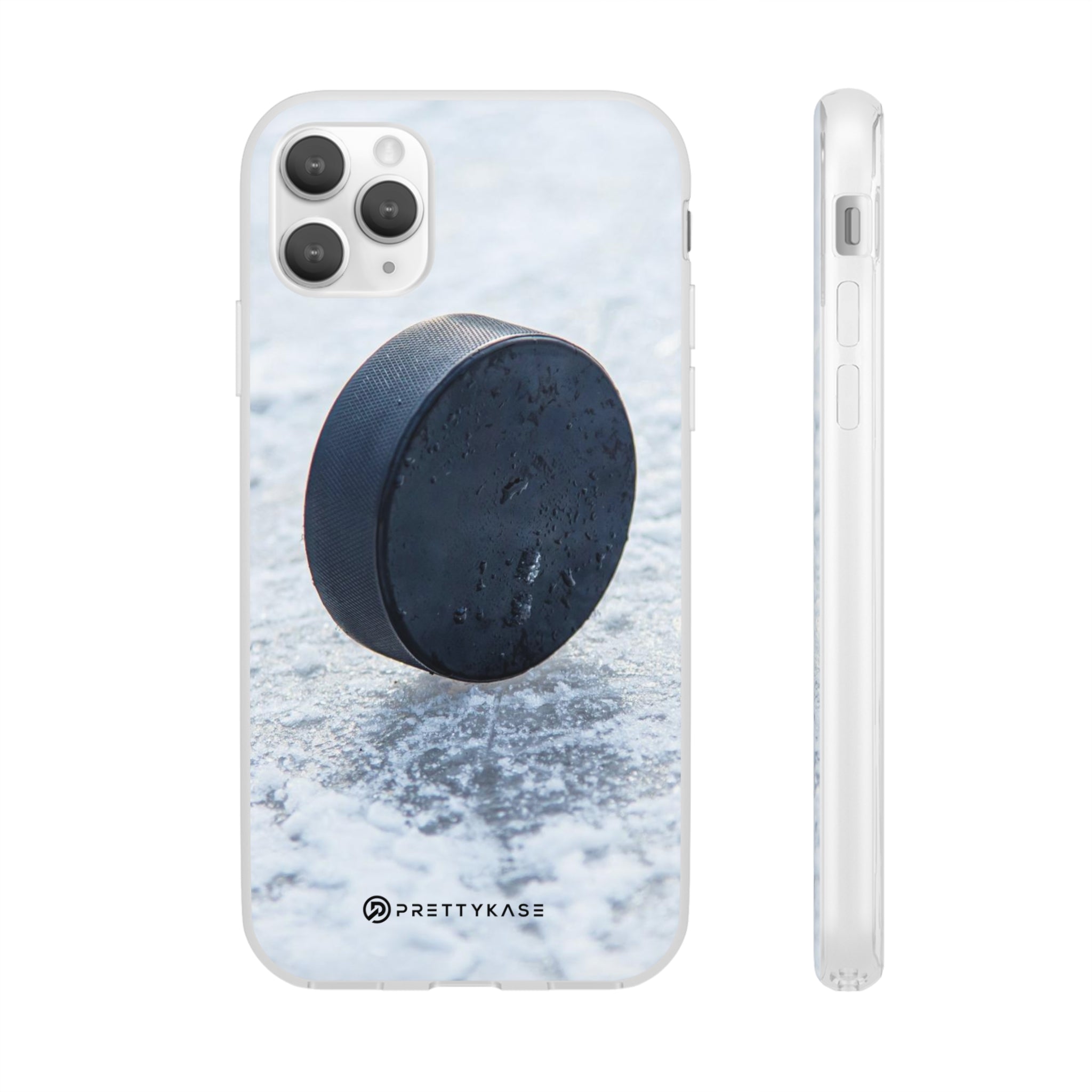 Black Hockey Puck Slim