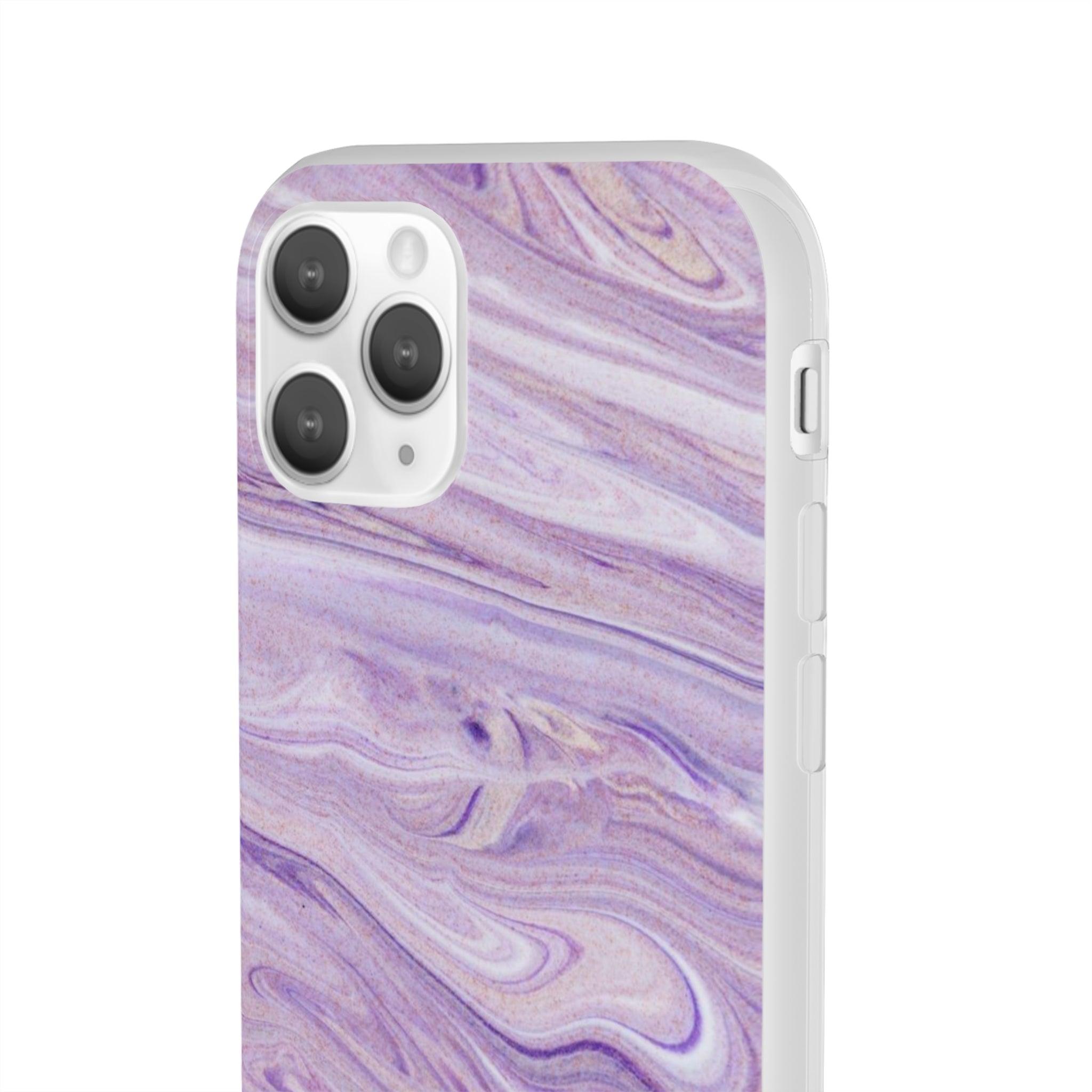 Purple Marble Slim - PrettyKase