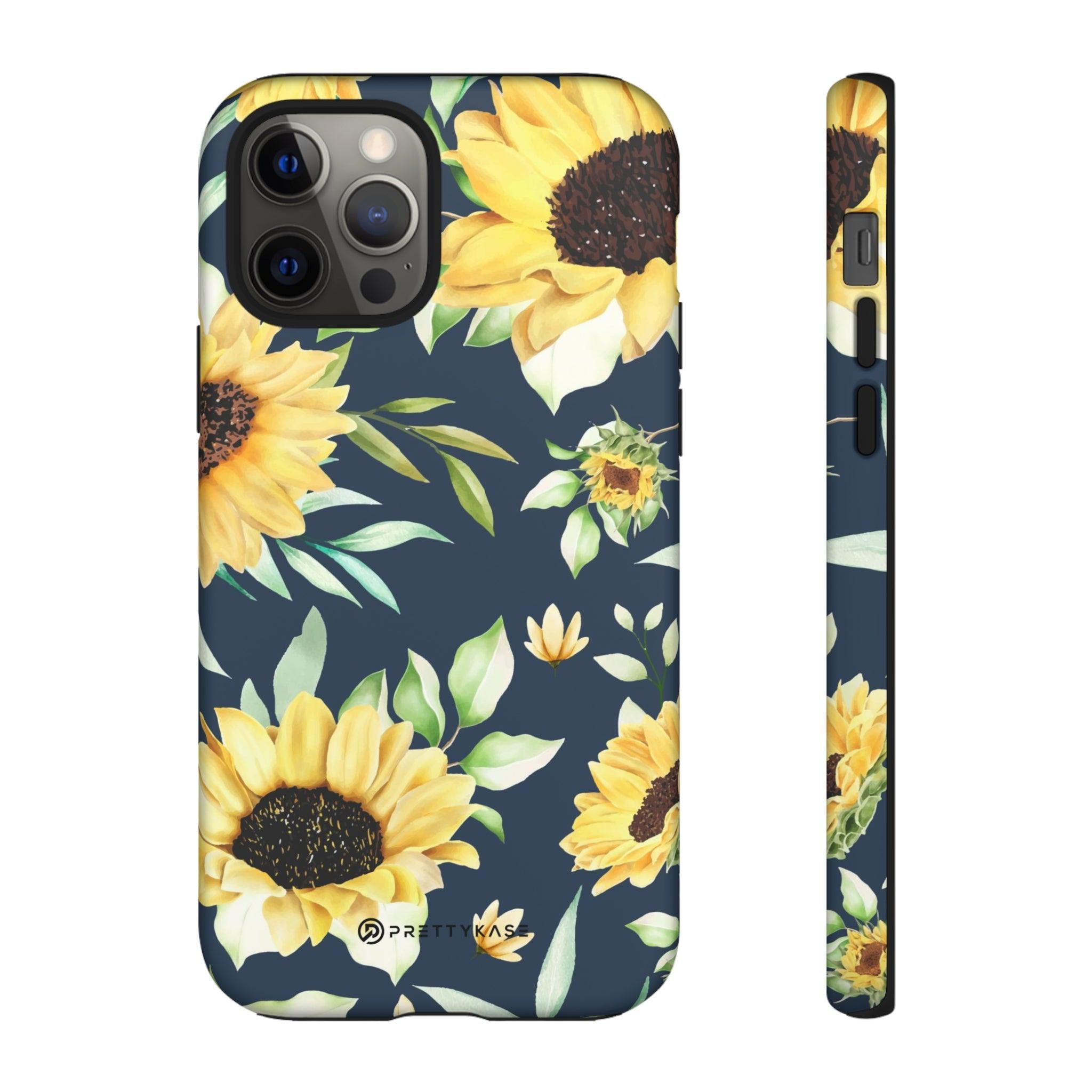 Yellow Floral Evening - PrettyKase