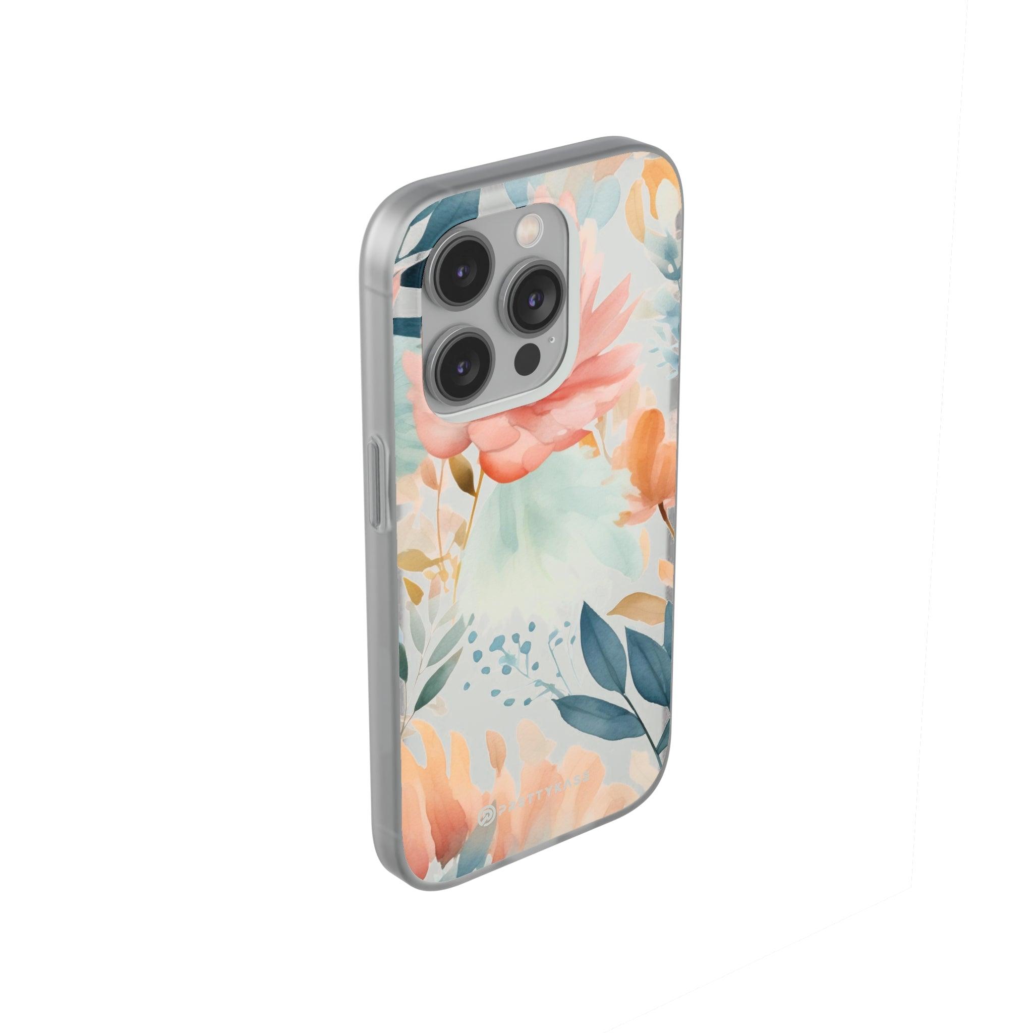 Cute Floral Pattern Slim - PrettyKase