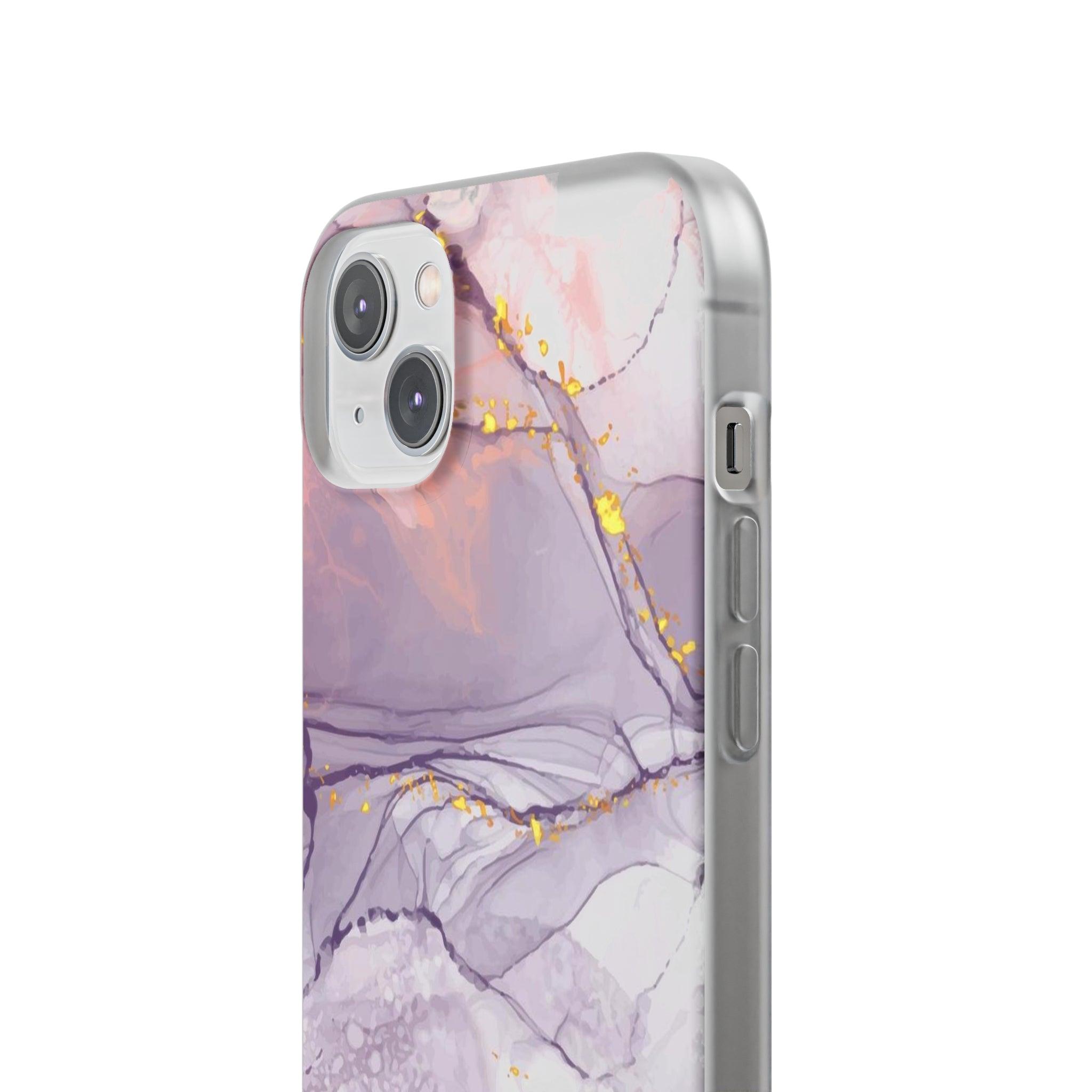 Lavender Marble Slim - PrettyKase