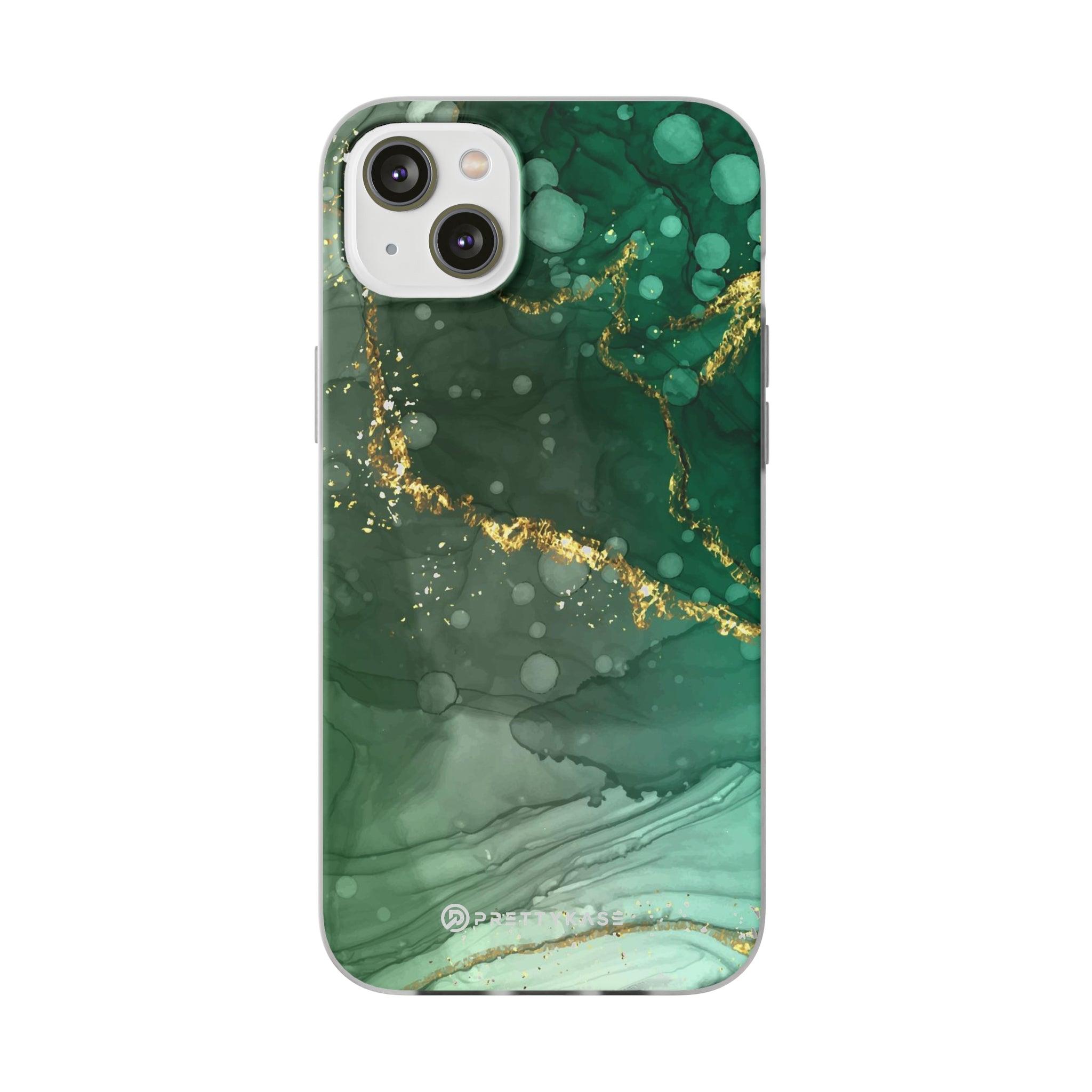 Gold Jade Green Slim - PrettyKase