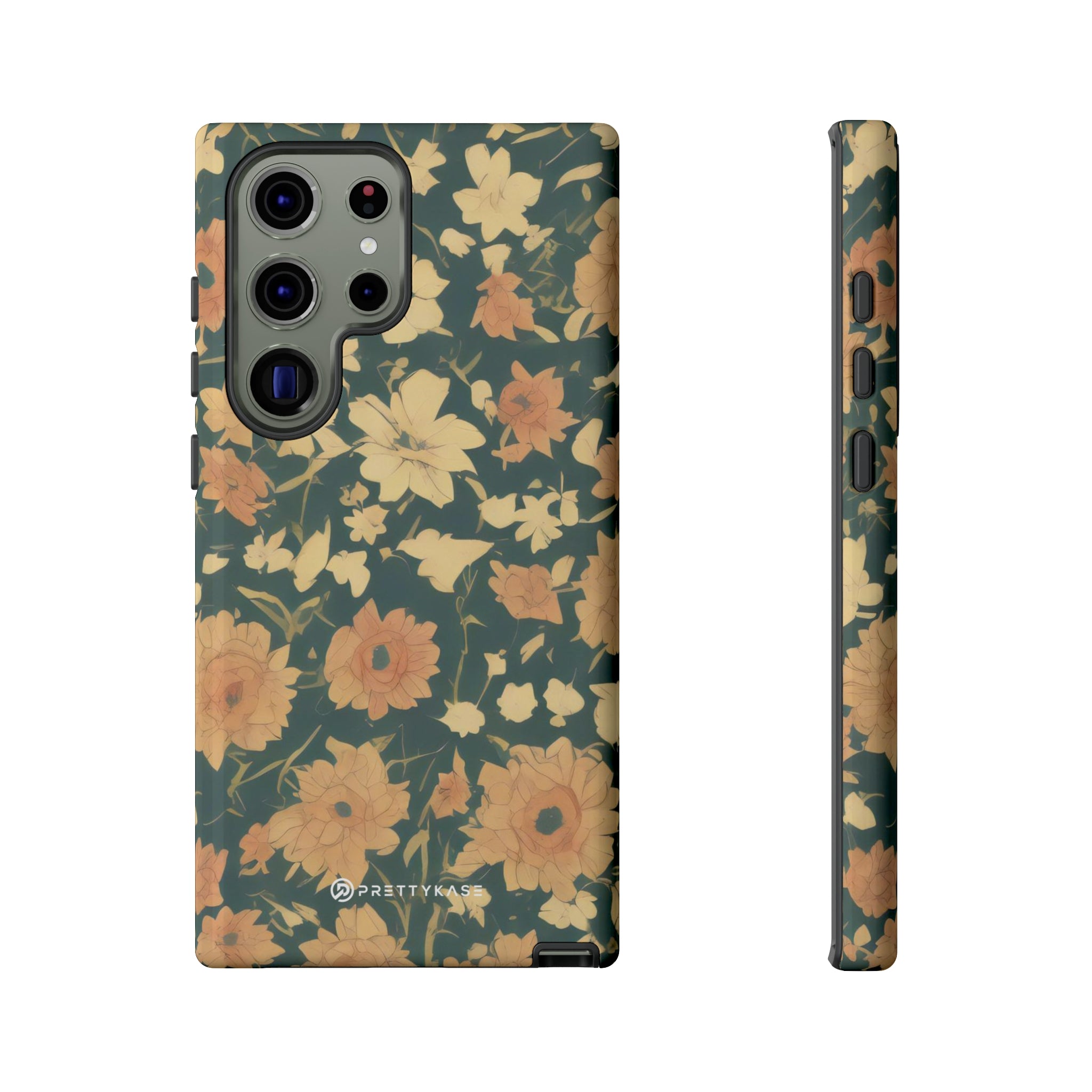 Olive Green Floral