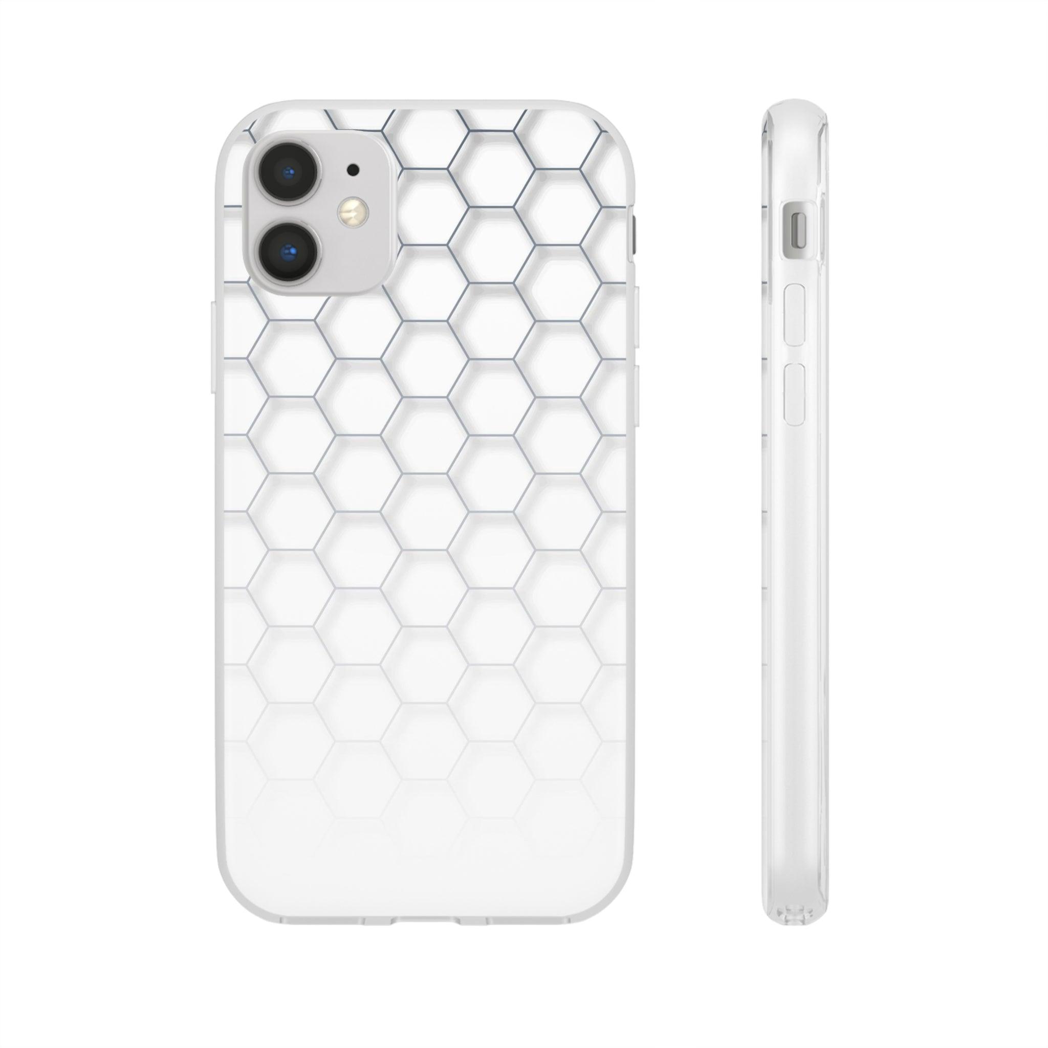 White Hexagon Slim - PrettyKase