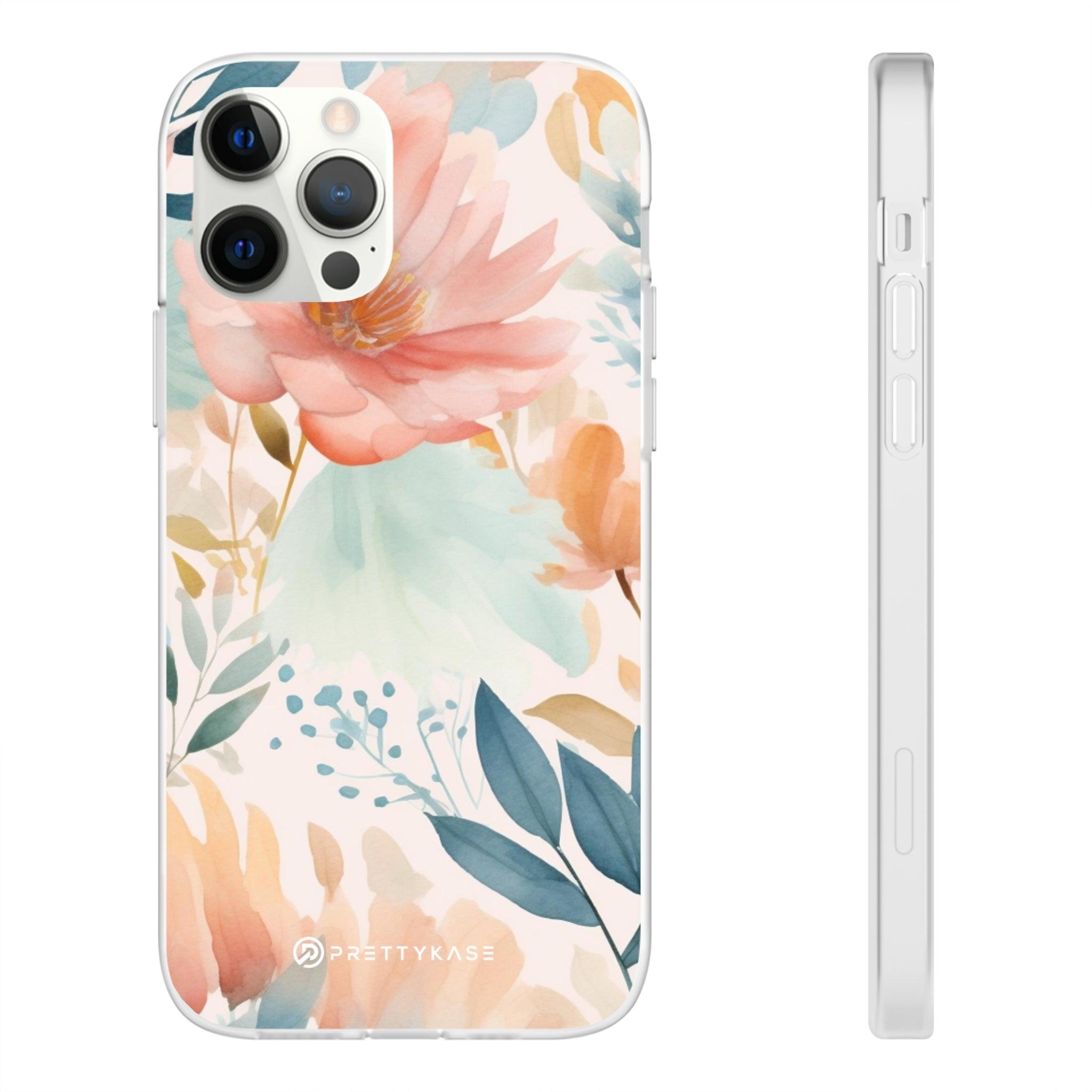 Cute Floral Pattern Slim - PrettyKase