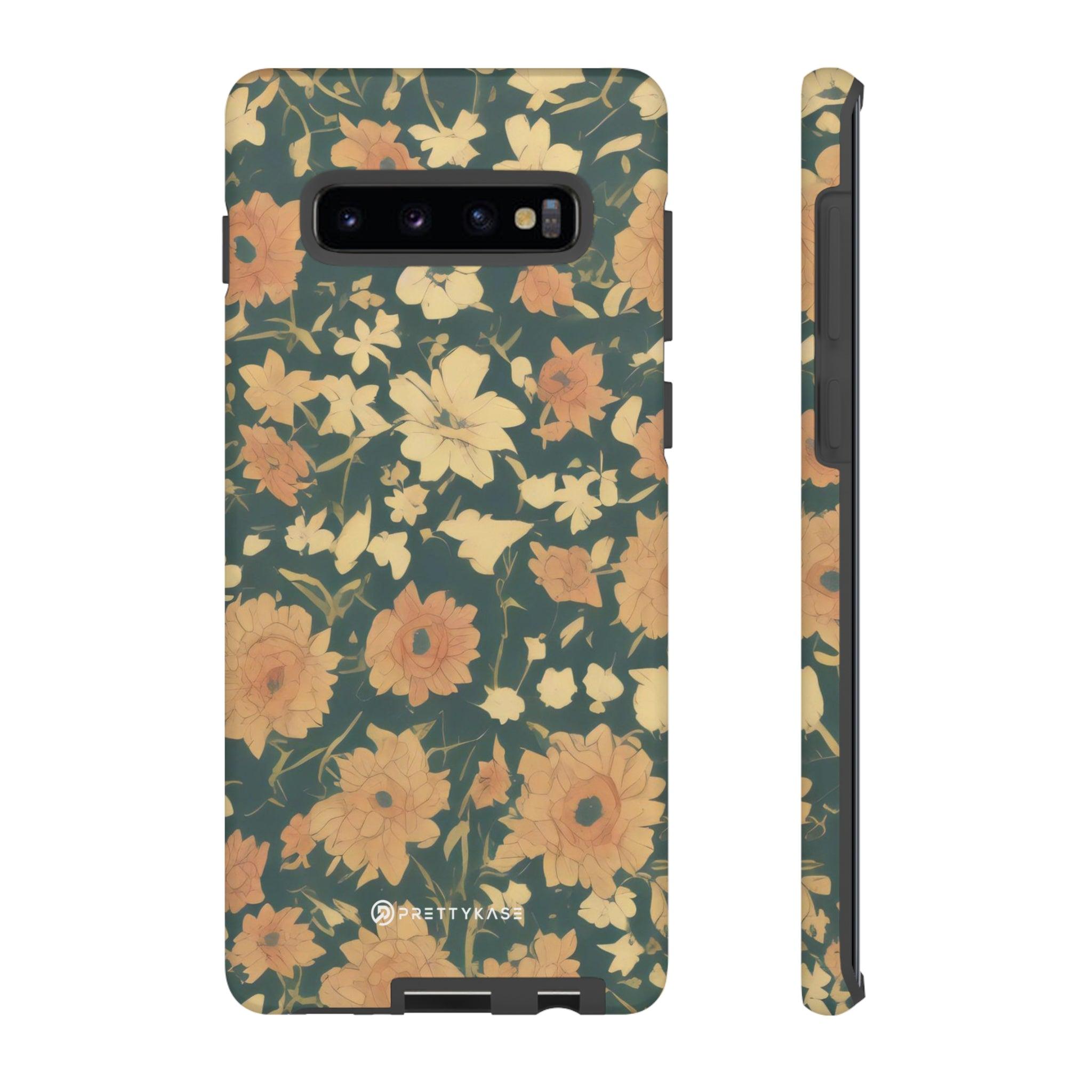 Olive Green Floral - PrettyKase