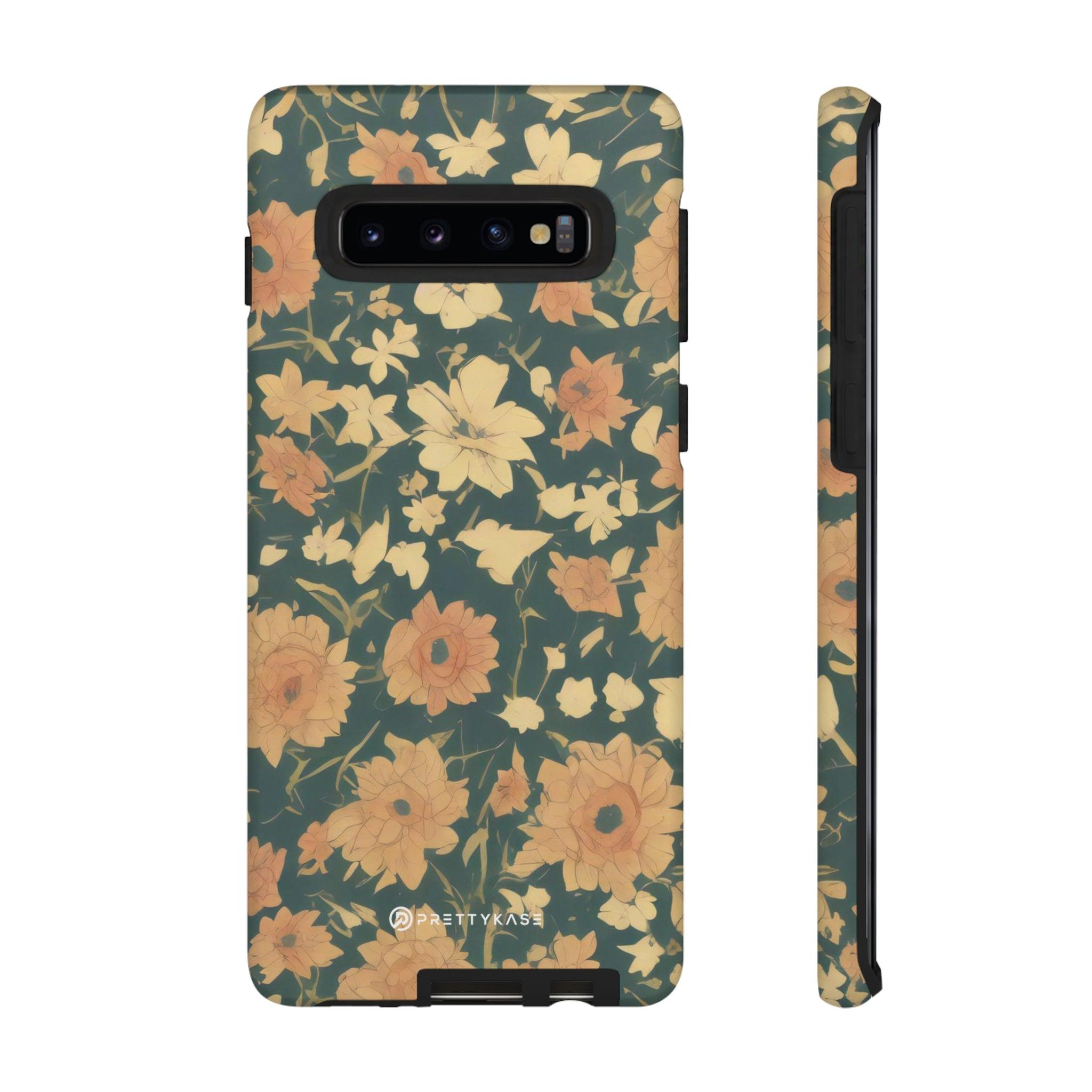 Olive Green Floral - PrettyKase