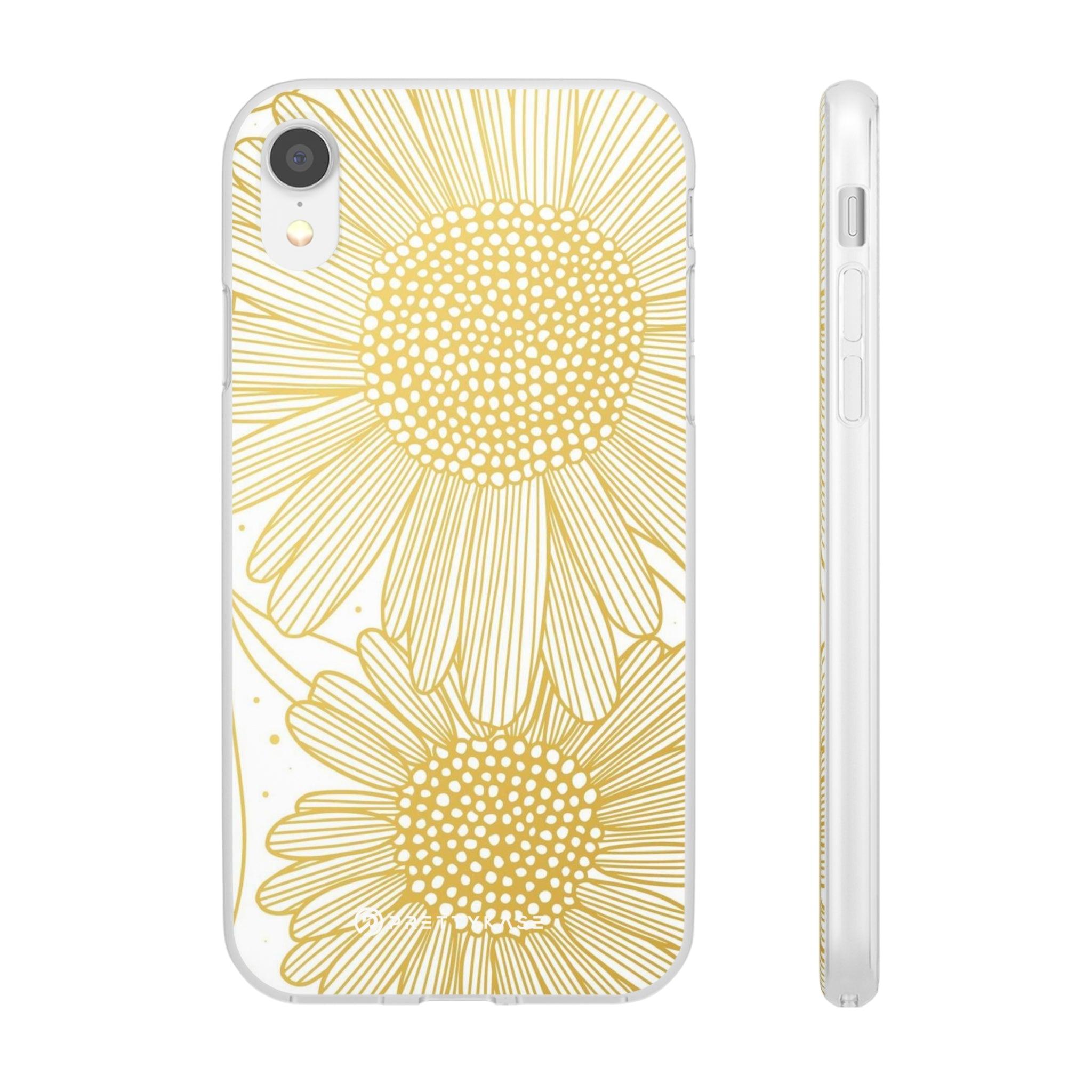 White Sun Flower Slim - PrettyKase