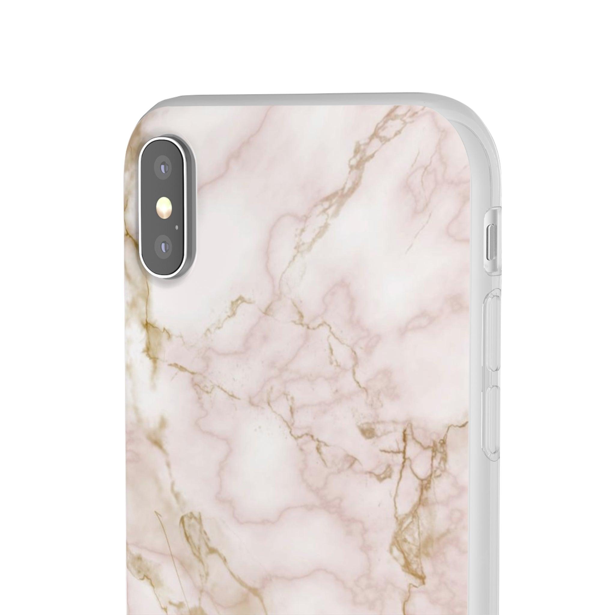 Golden Rosed Marble Slim - PrettyKase