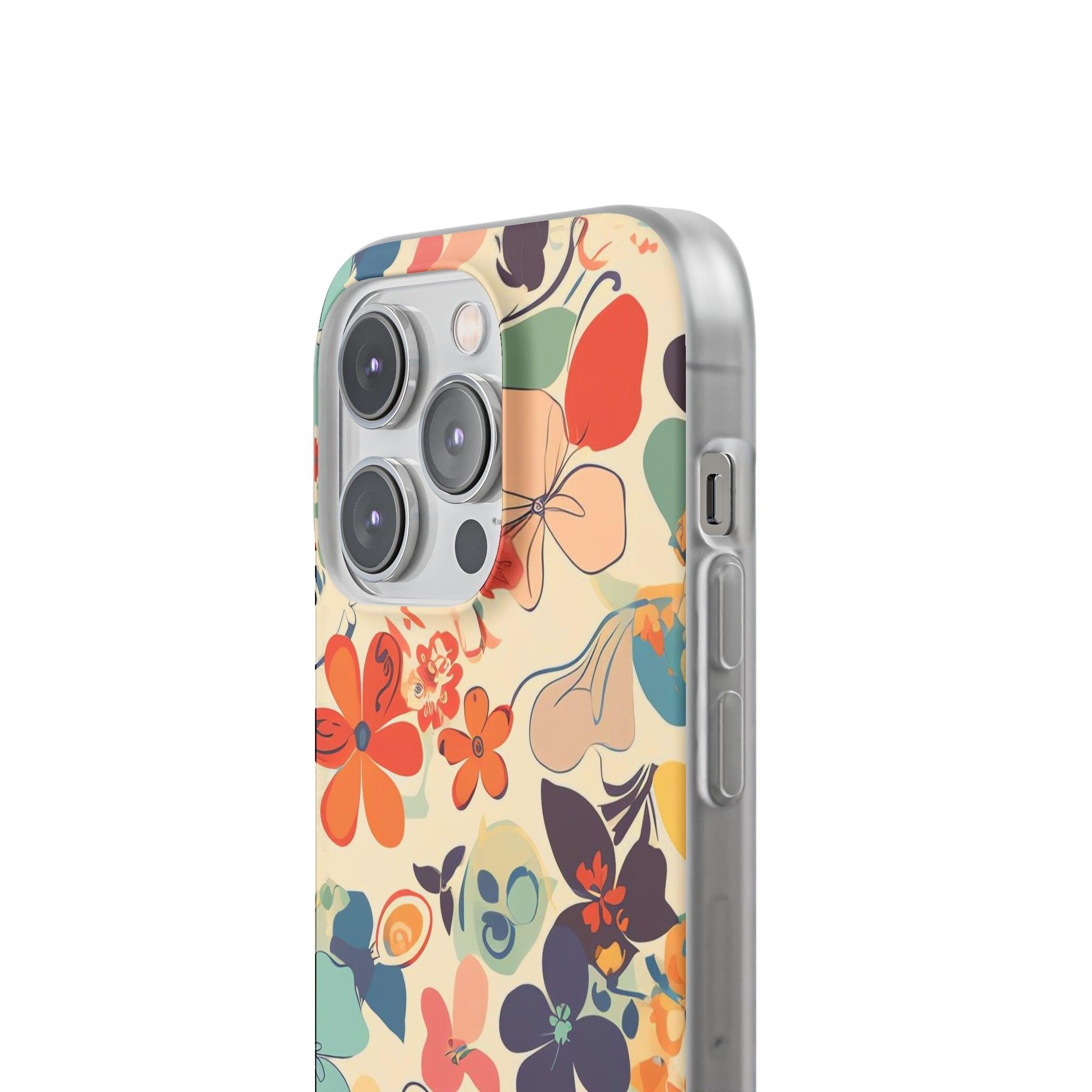 Seamless Floral Pattern Slim - PrettyKase