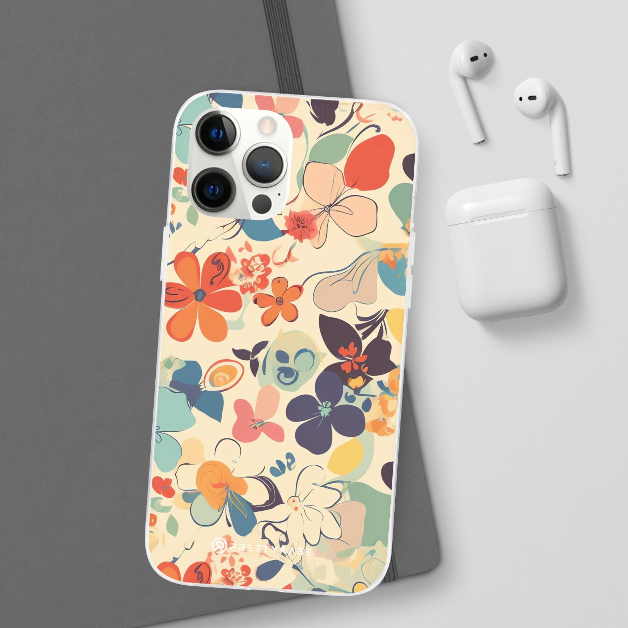 Seamless Floral Pattern Slim - PrettyKase