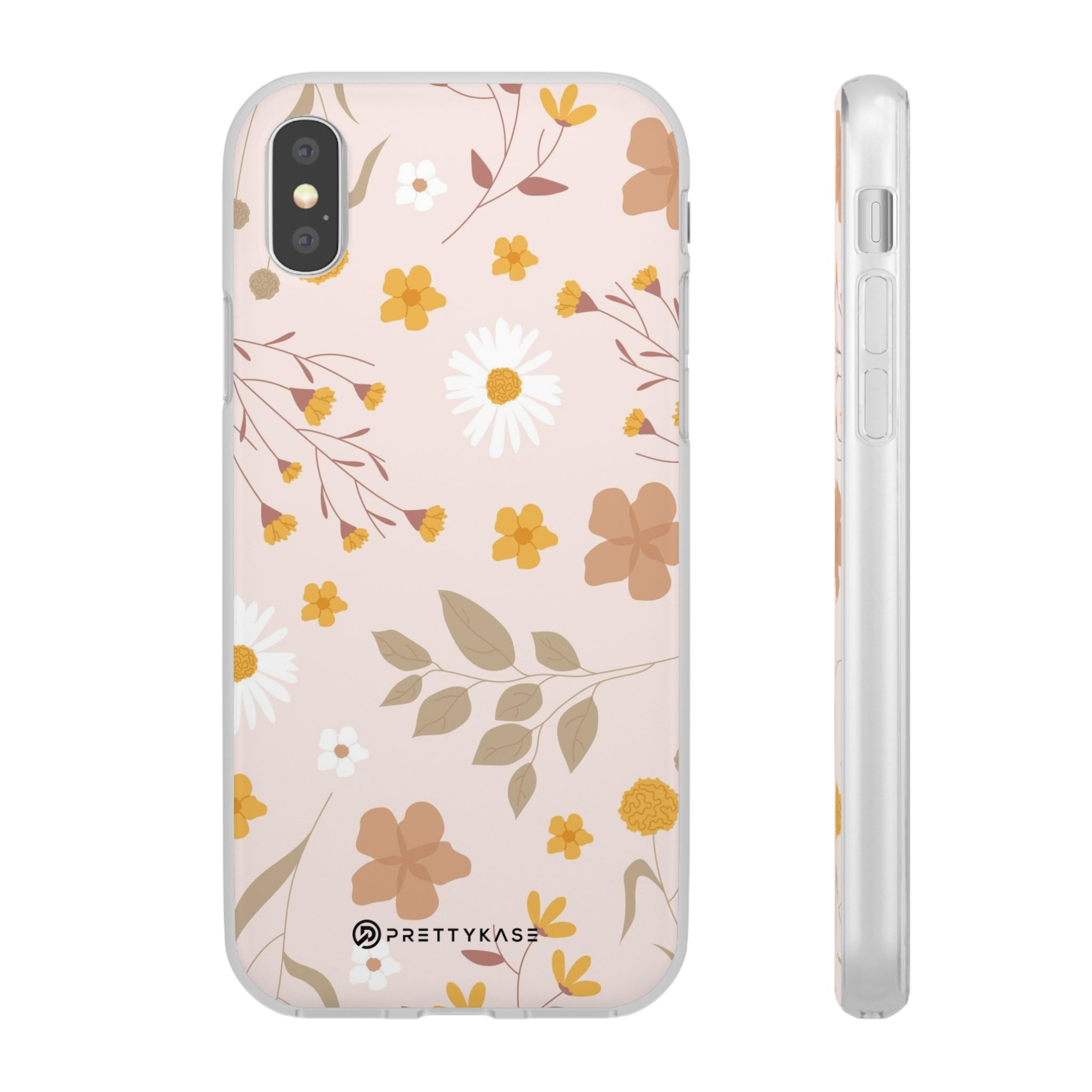 Seamless Leaves and Flower Slim