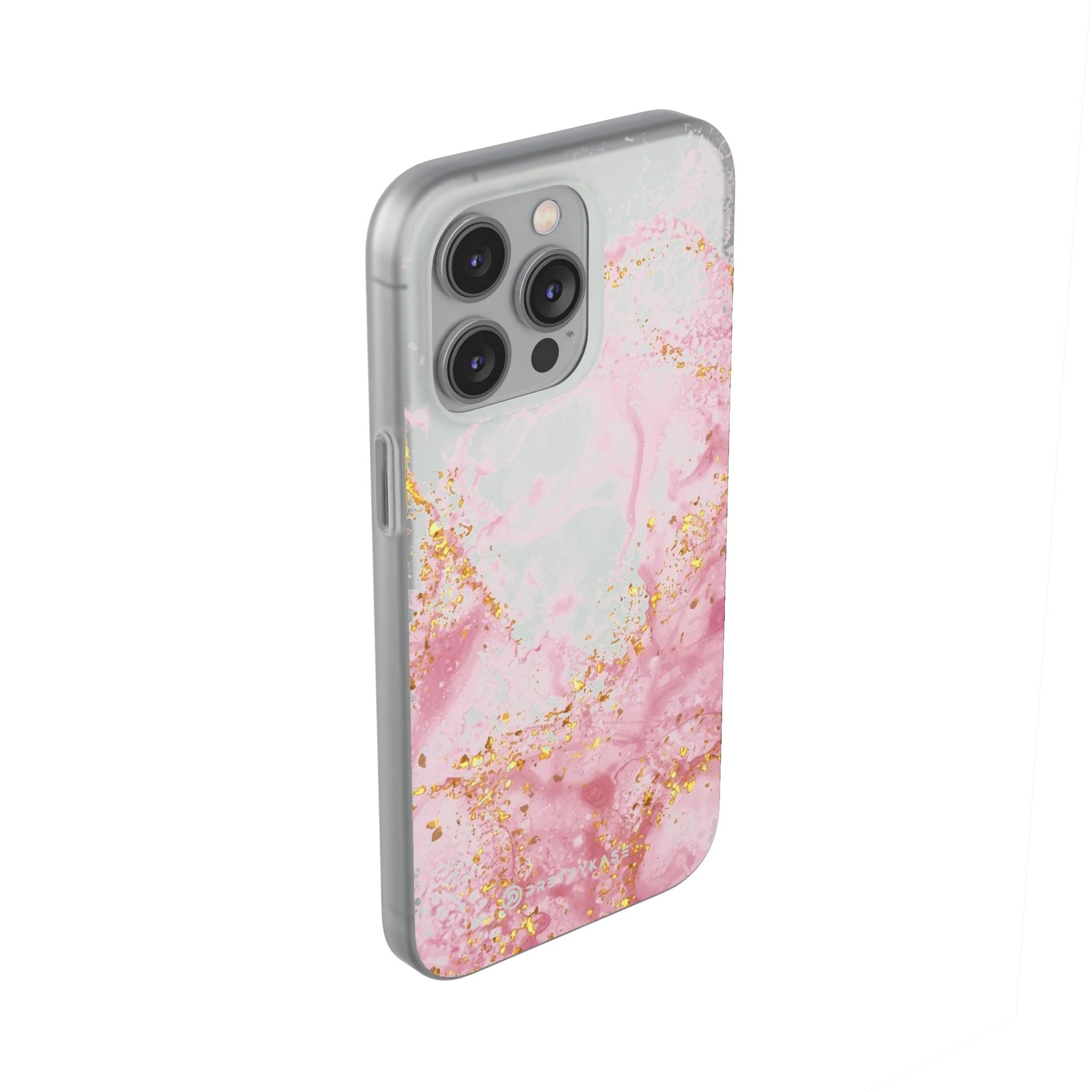 Bubble Gum Marble Slim - PrettyKase