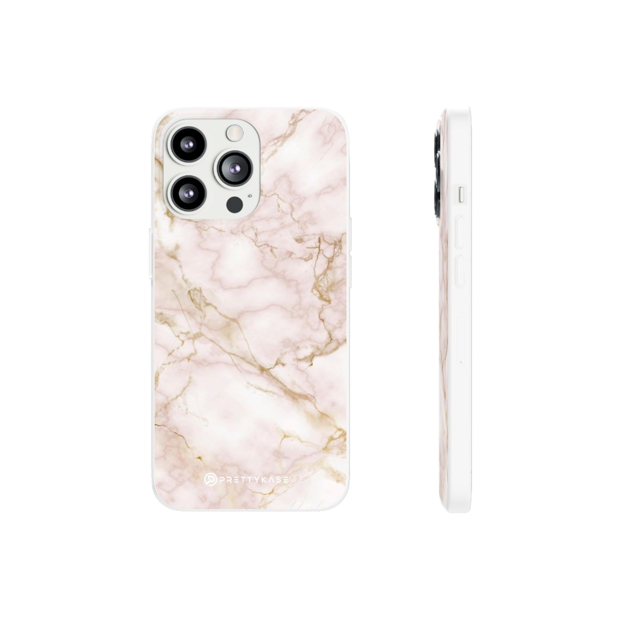 Golden Rosed Marble Slim - PrettyKase