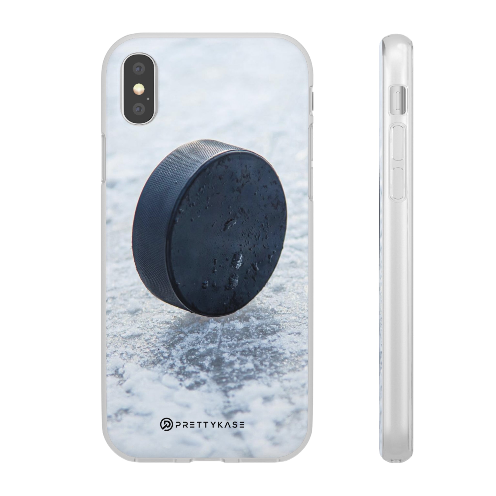 Black Hockey Puck Slim