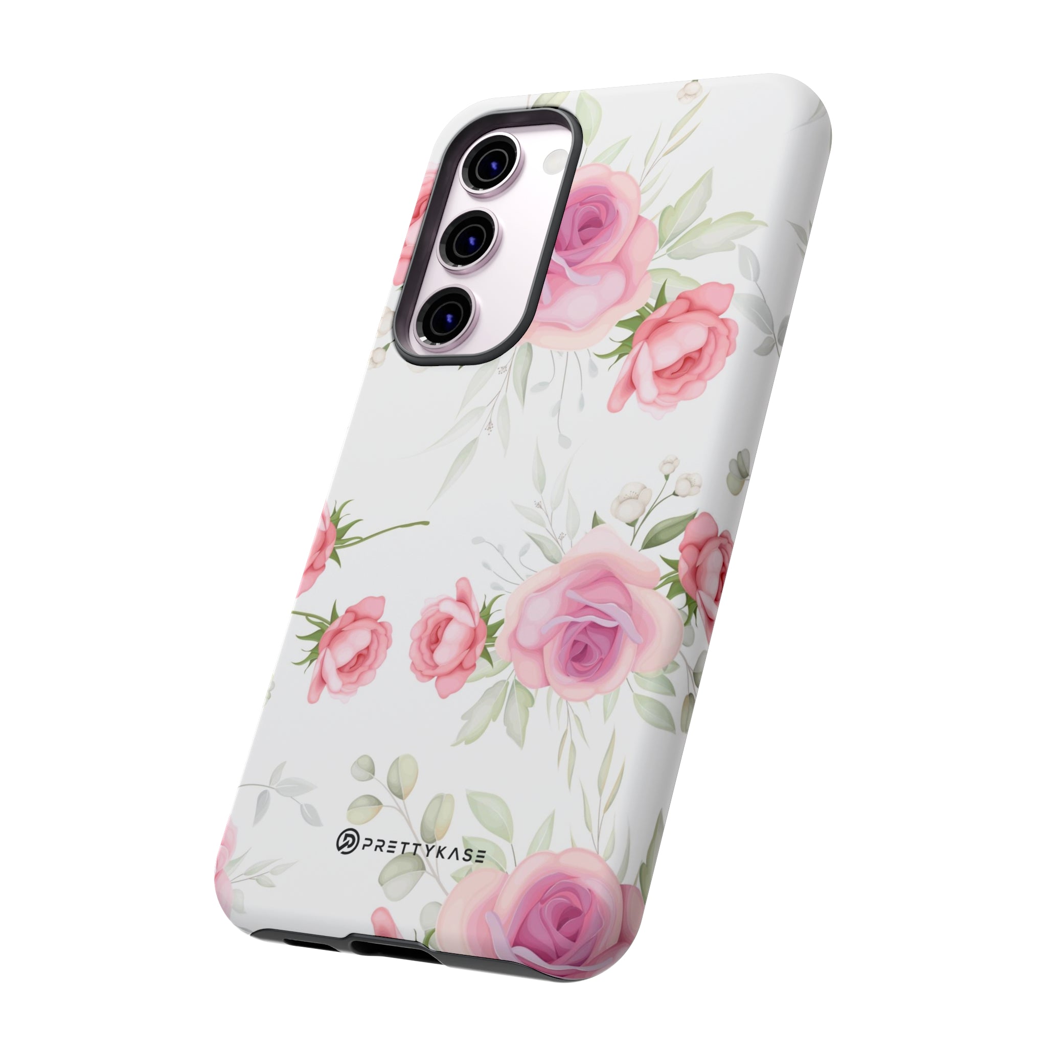 White and Pink Floral