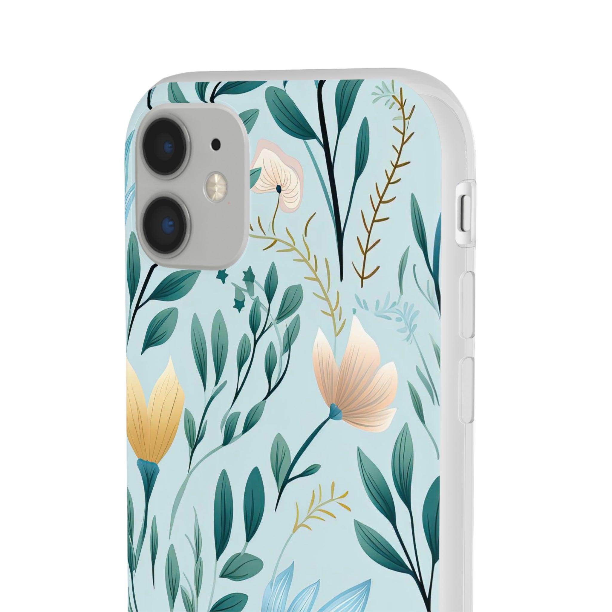 Flower Leaf Pastel Slim - PrettyKase