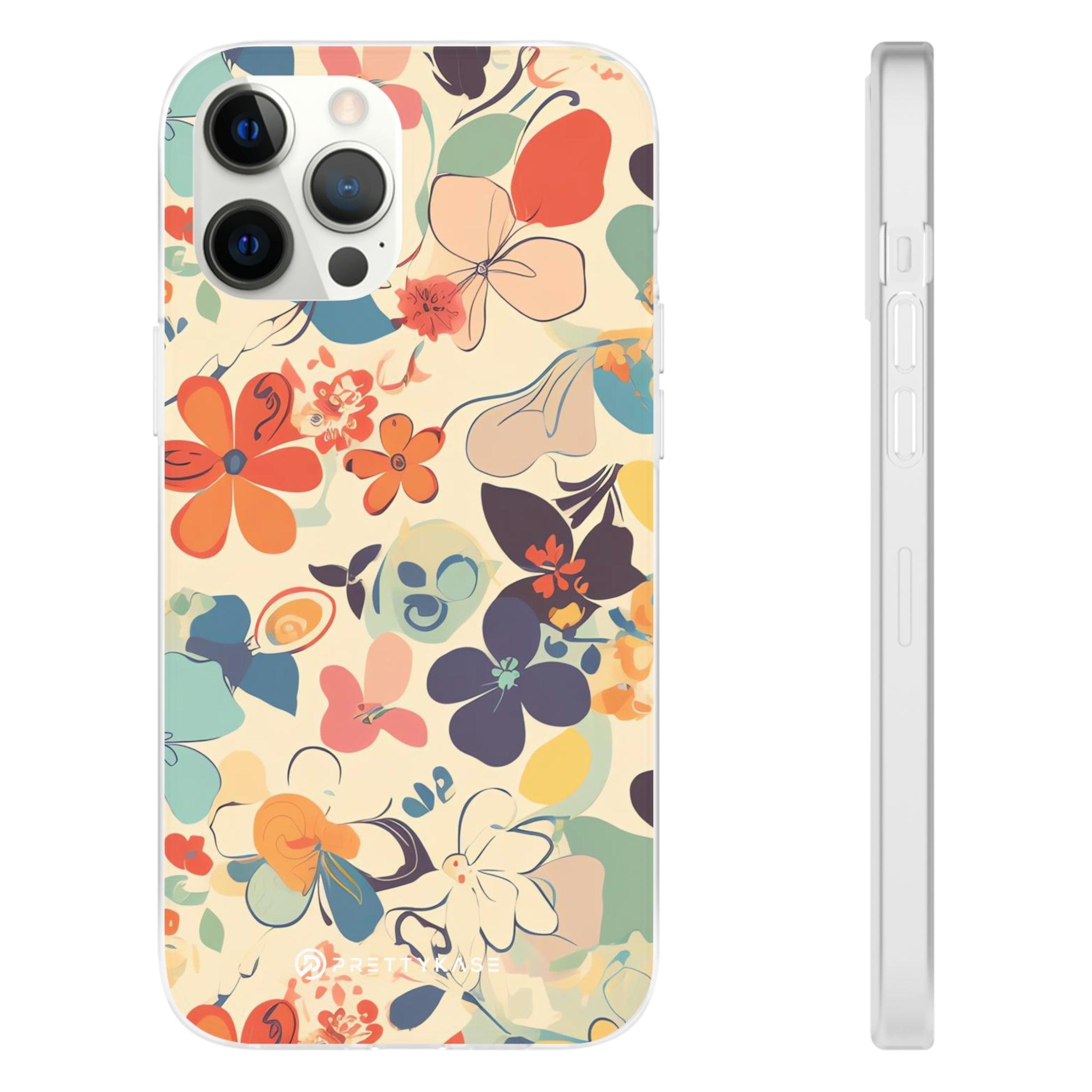 Seamless Floral Pattern Slim - PrettyKase