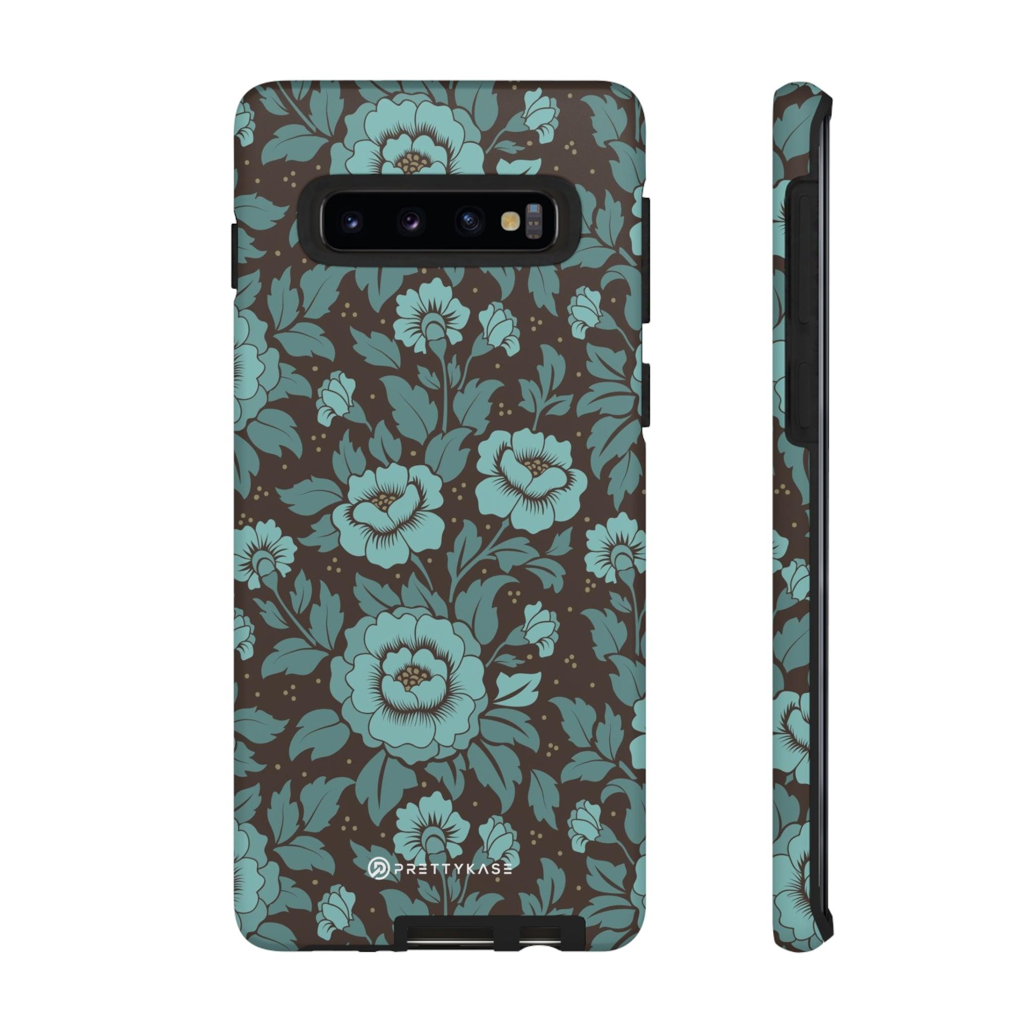 Turquoise Floral - PrettyKase