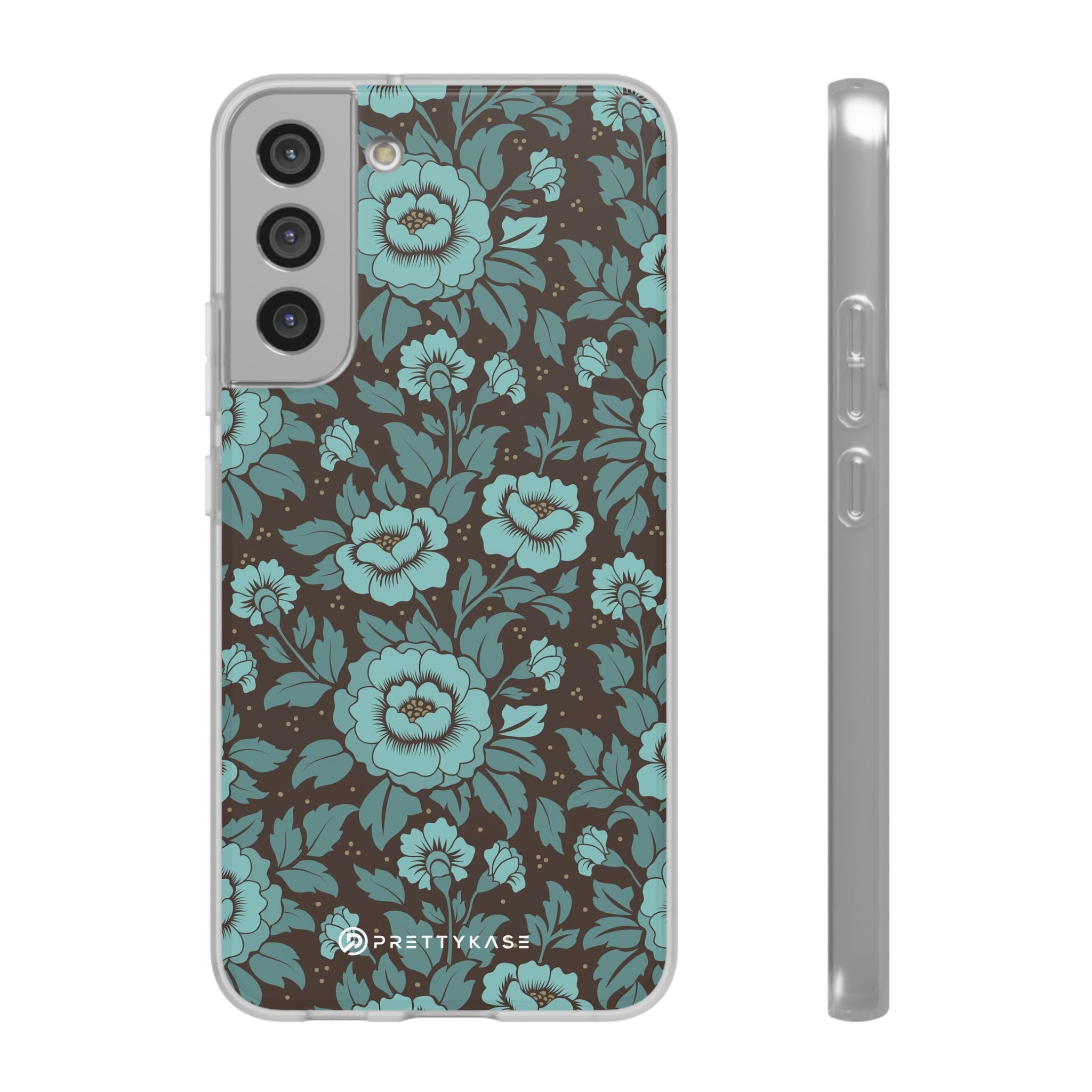 Turquoise floral Slim