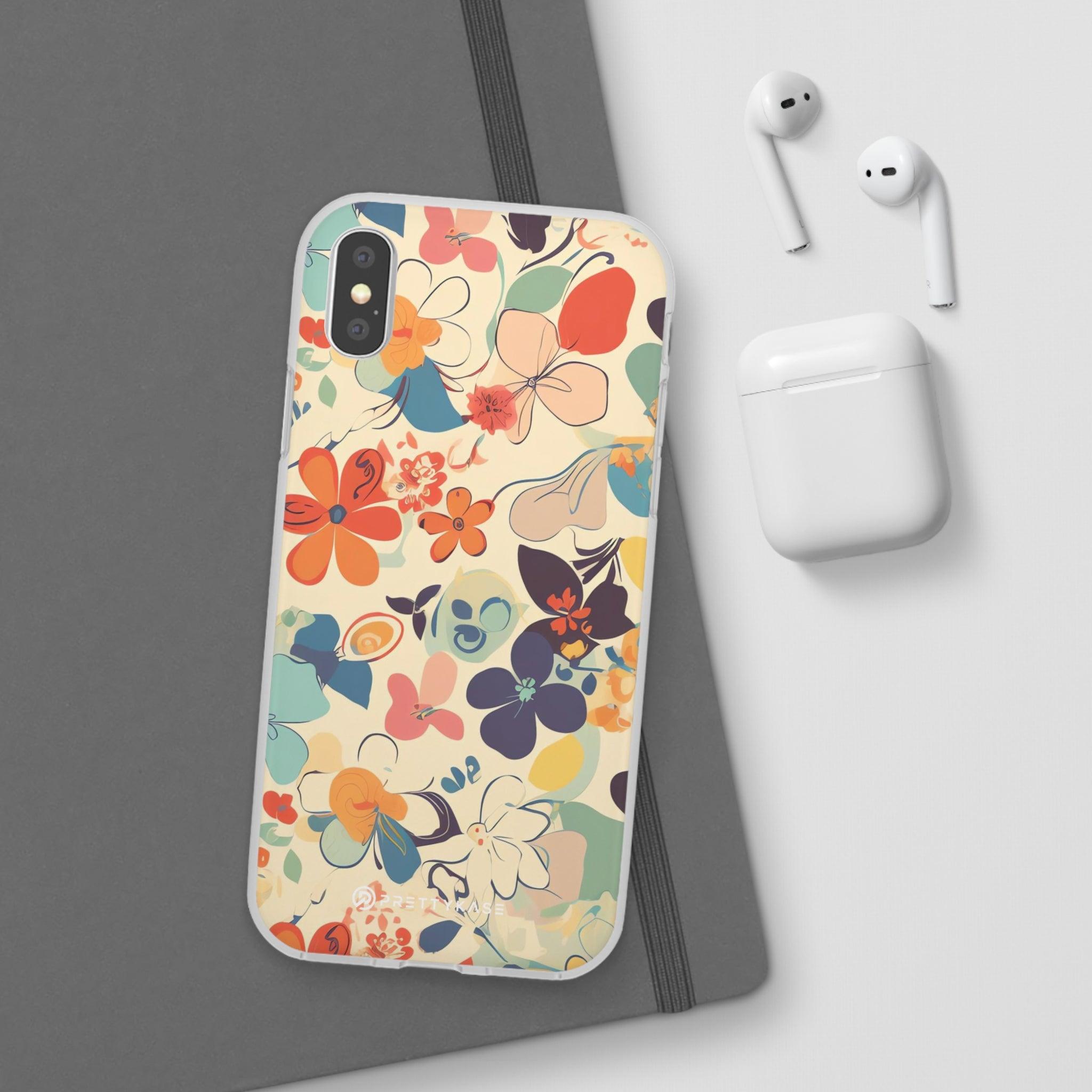 Seamless Floral Pattern Slim - PrettyKase