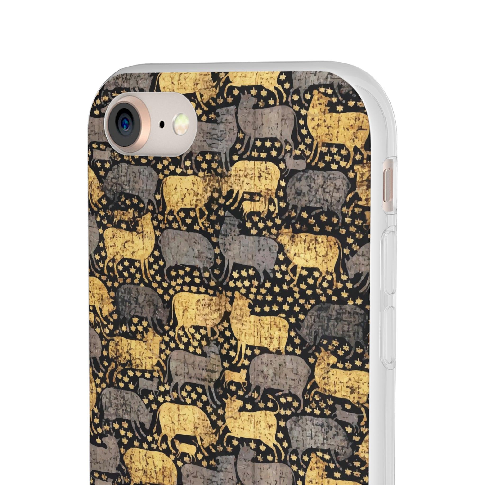 Seamless Brown pattern Slim - PrettyKase