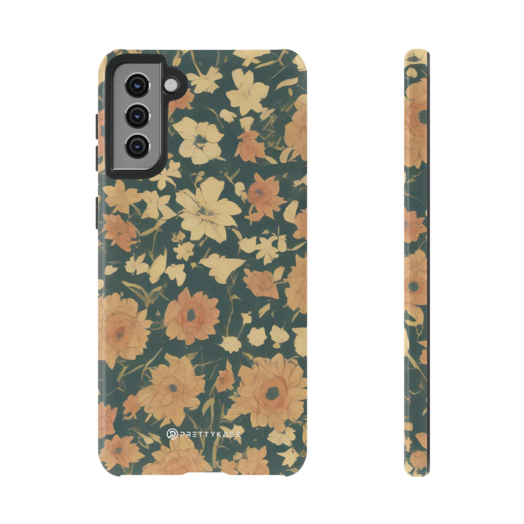 Olive Green Floral