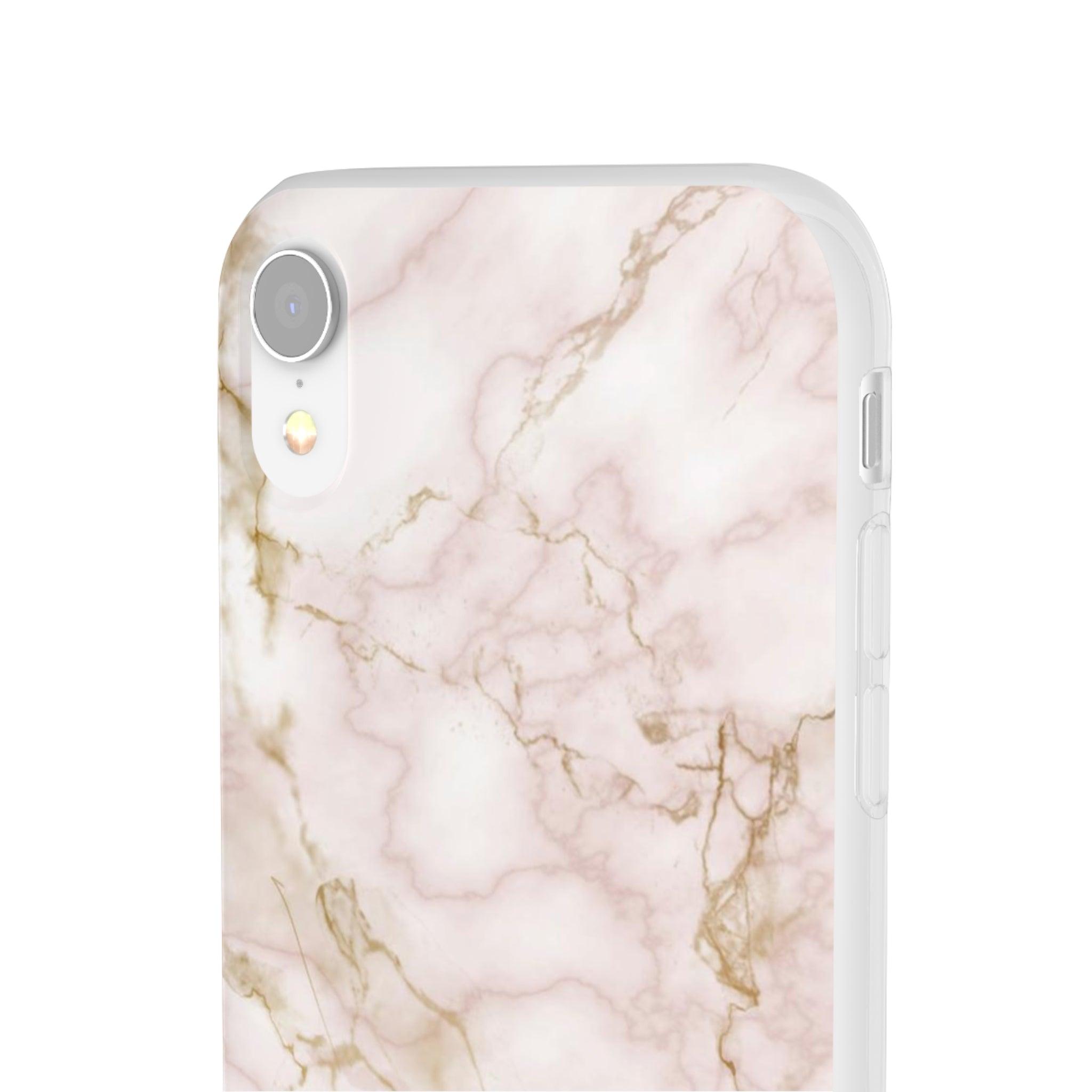 Golden Rosed Marble Slim - PrettyKase