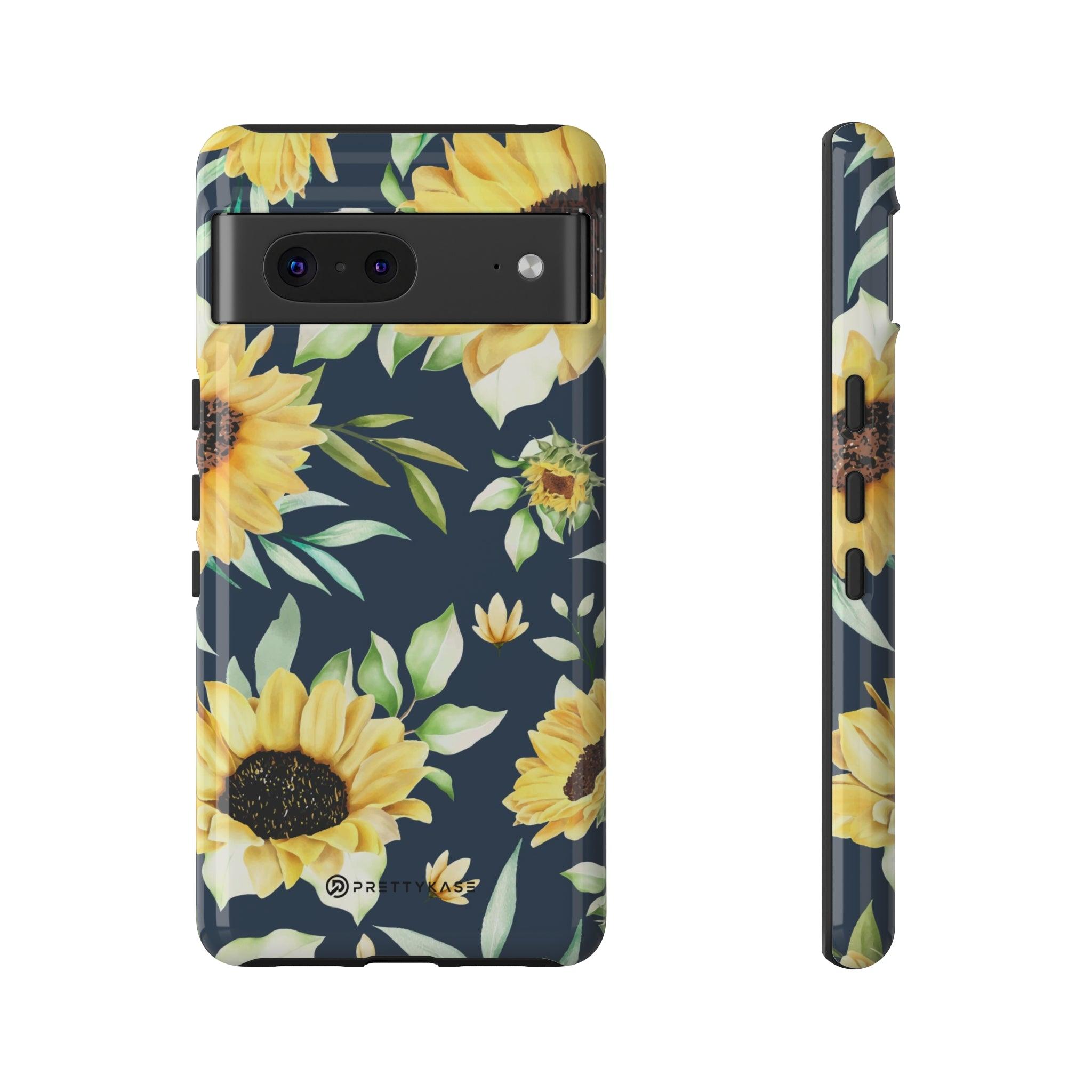 Yellow Floral Evening - PrettyKase