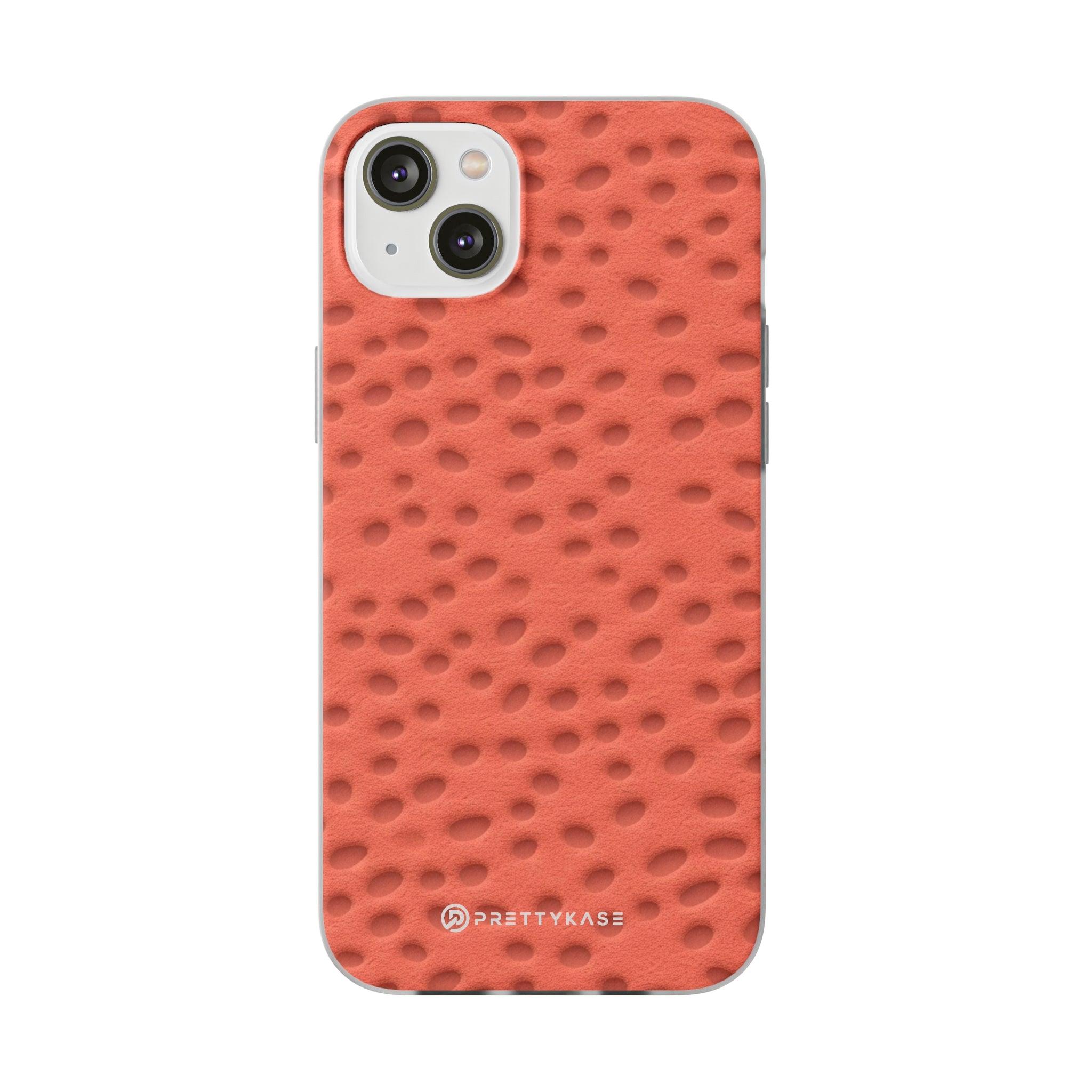 Red Surface Holes Slim - PrettyKase