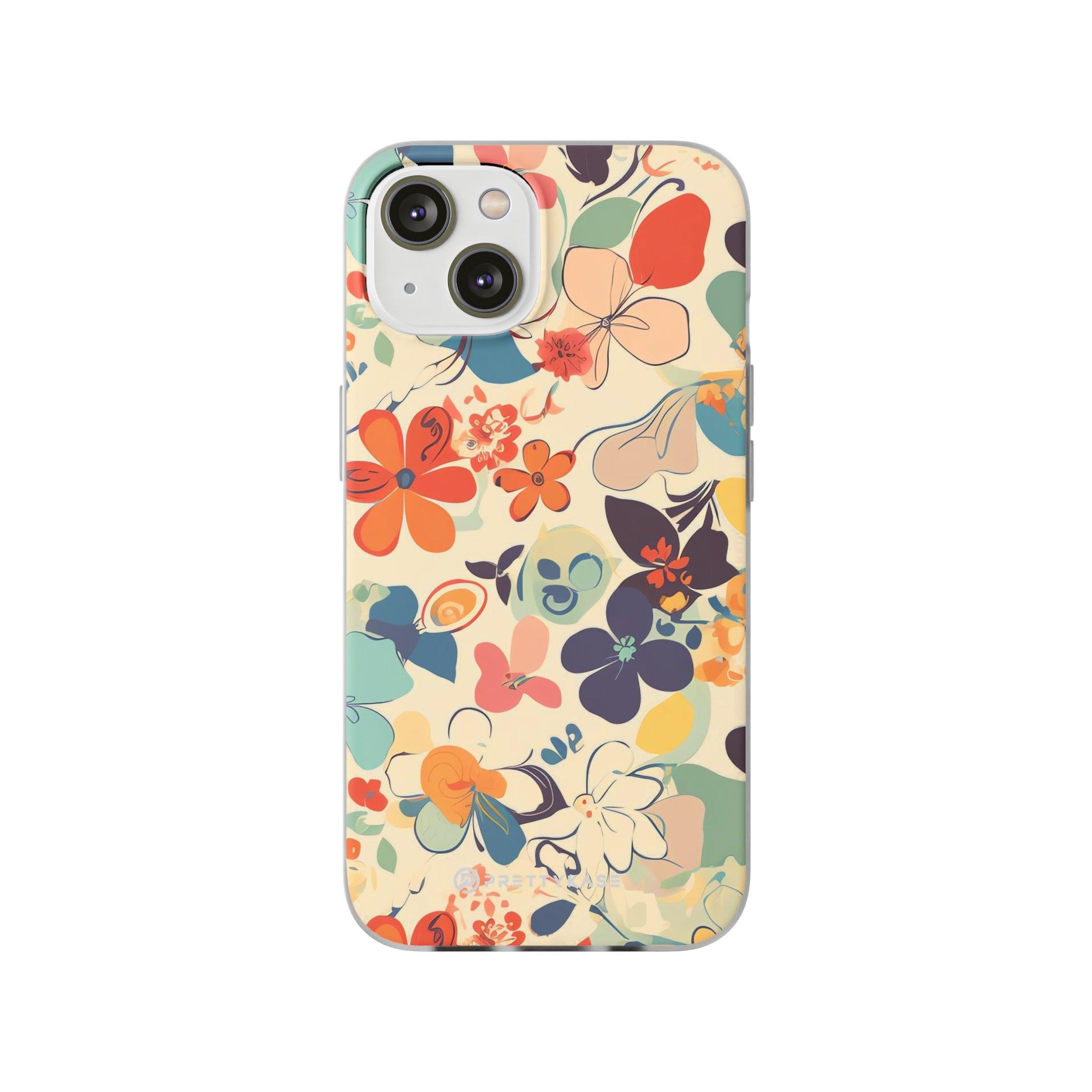 Seamless Floral Pattern Slim - PrettyKase