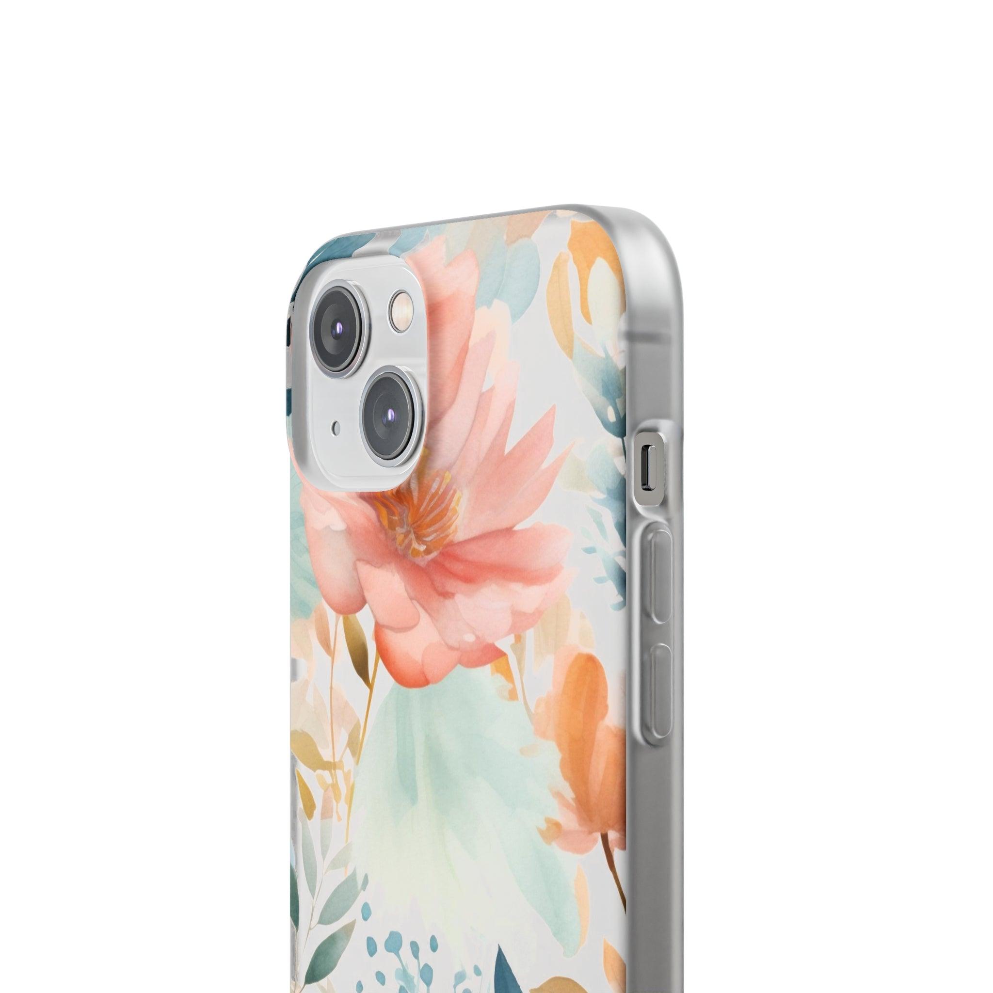 Cute Floral Pattern Slim - PrettyKase