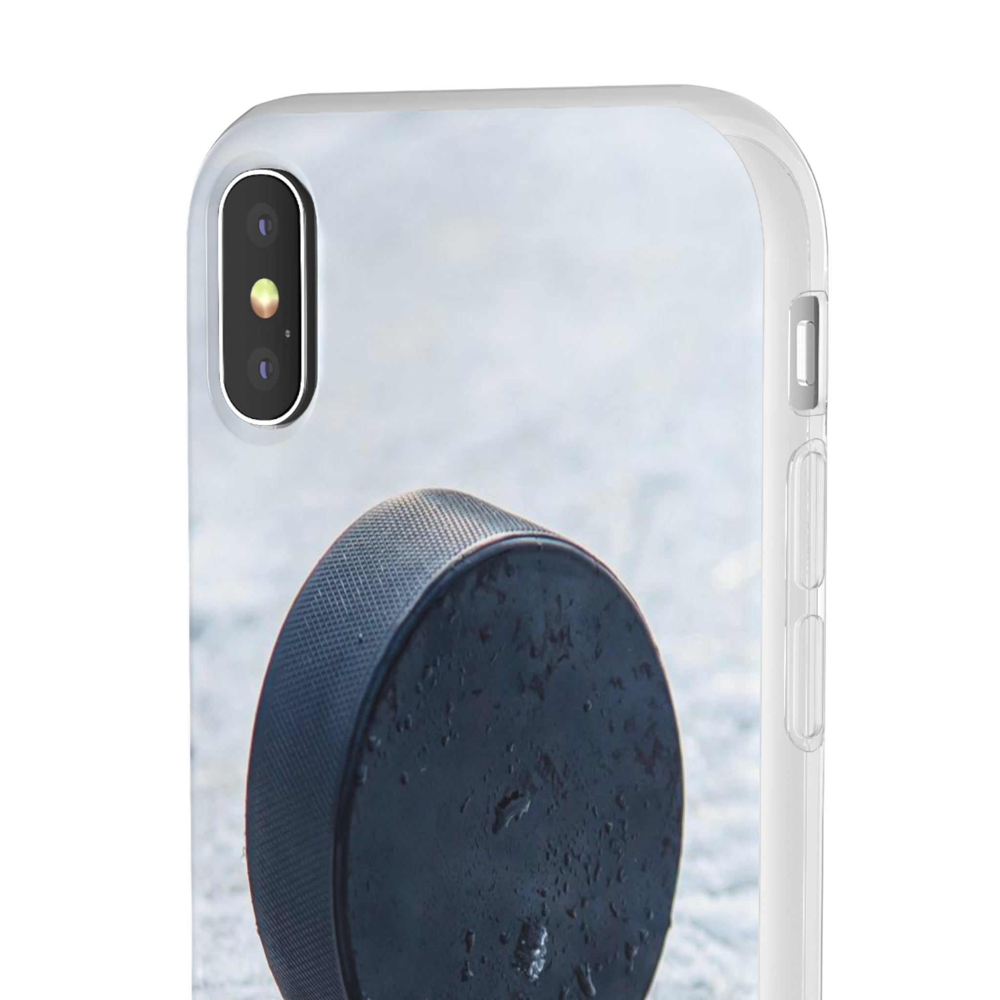 Black Hockey Puck Slim