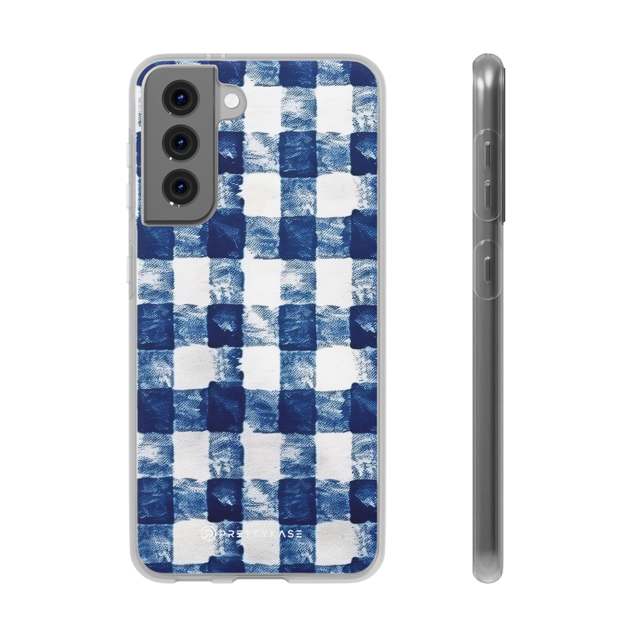 Gingham Pattern Slim