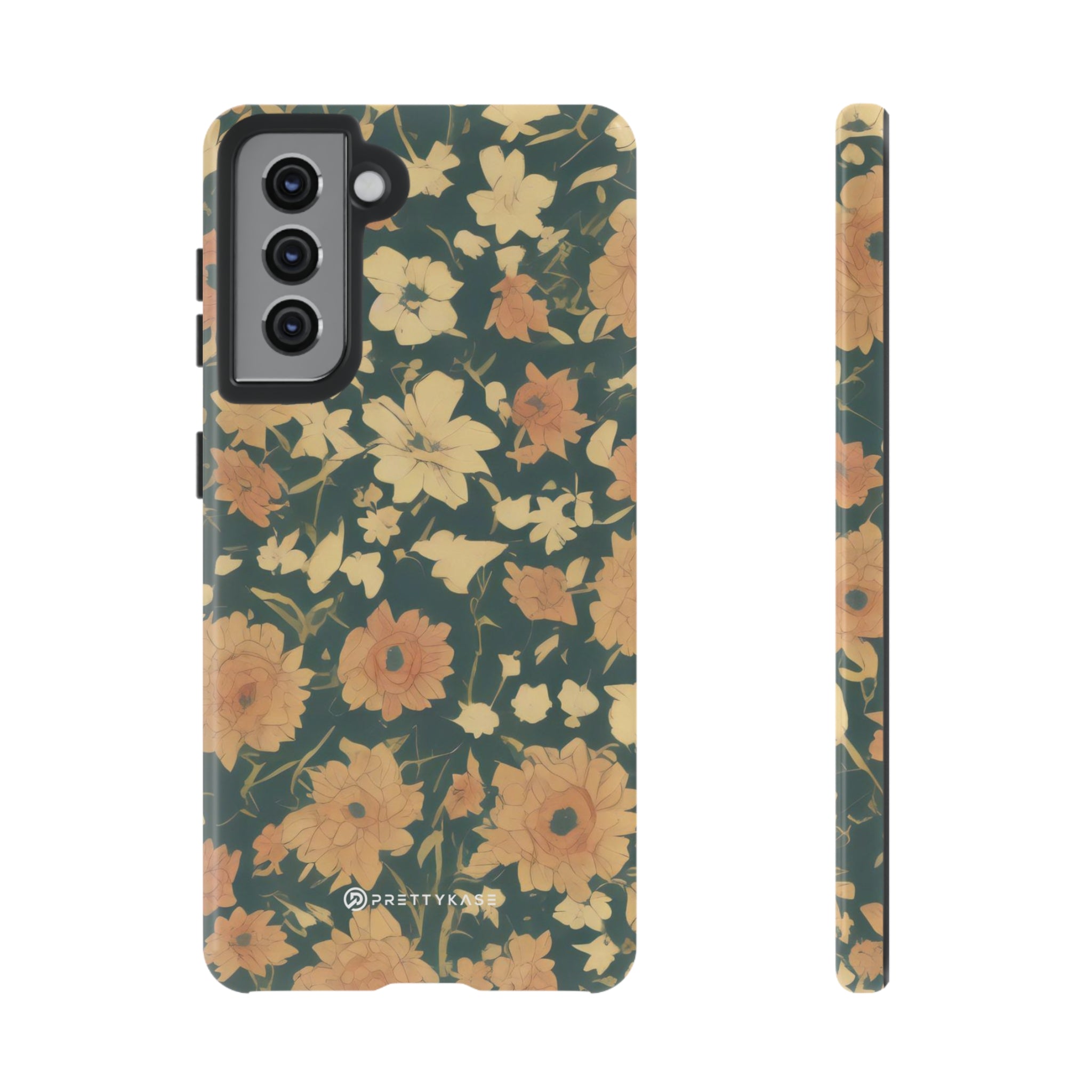 Olive Green Floral