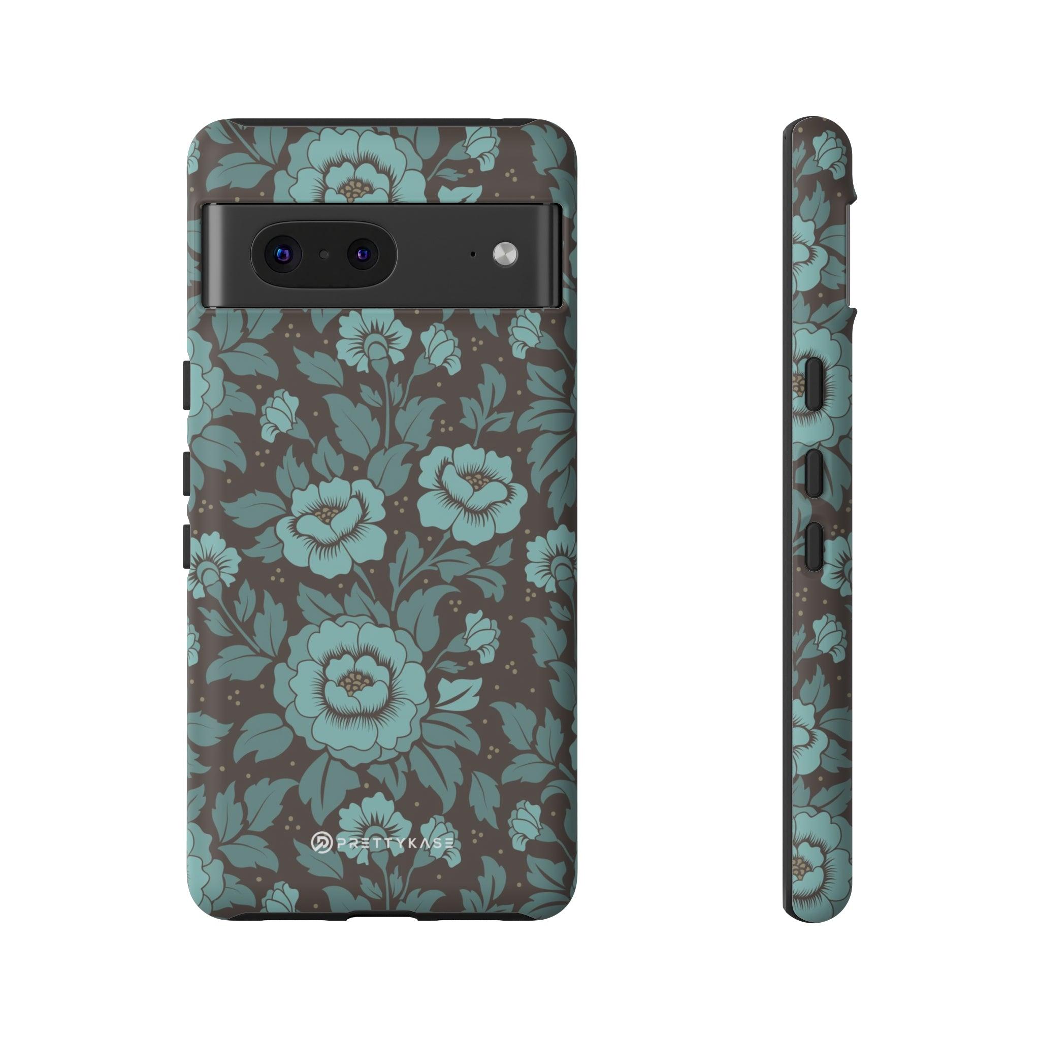 Turquoise Floral - PrettyKase