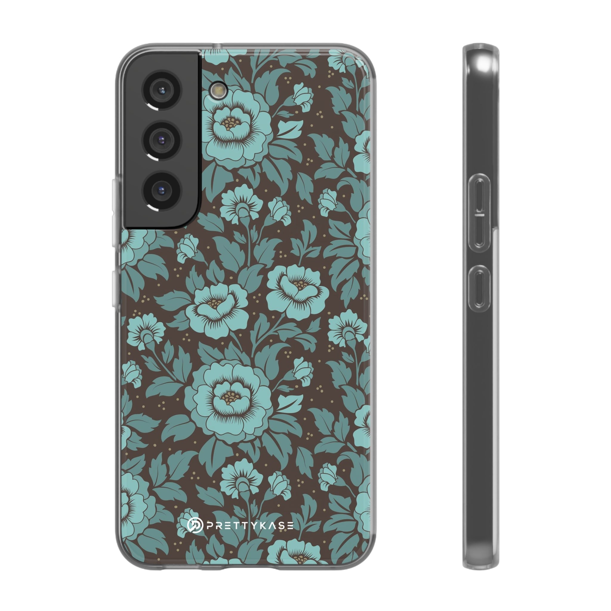 Turquoise floral Slim