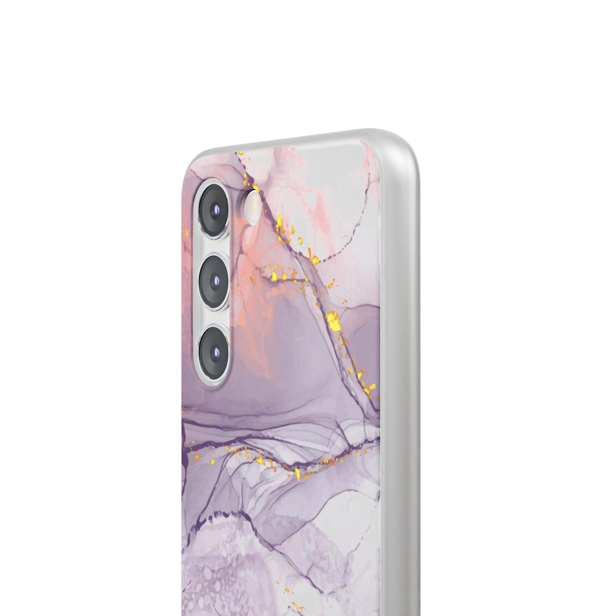 Lavender Marble Slim - PrettyKase