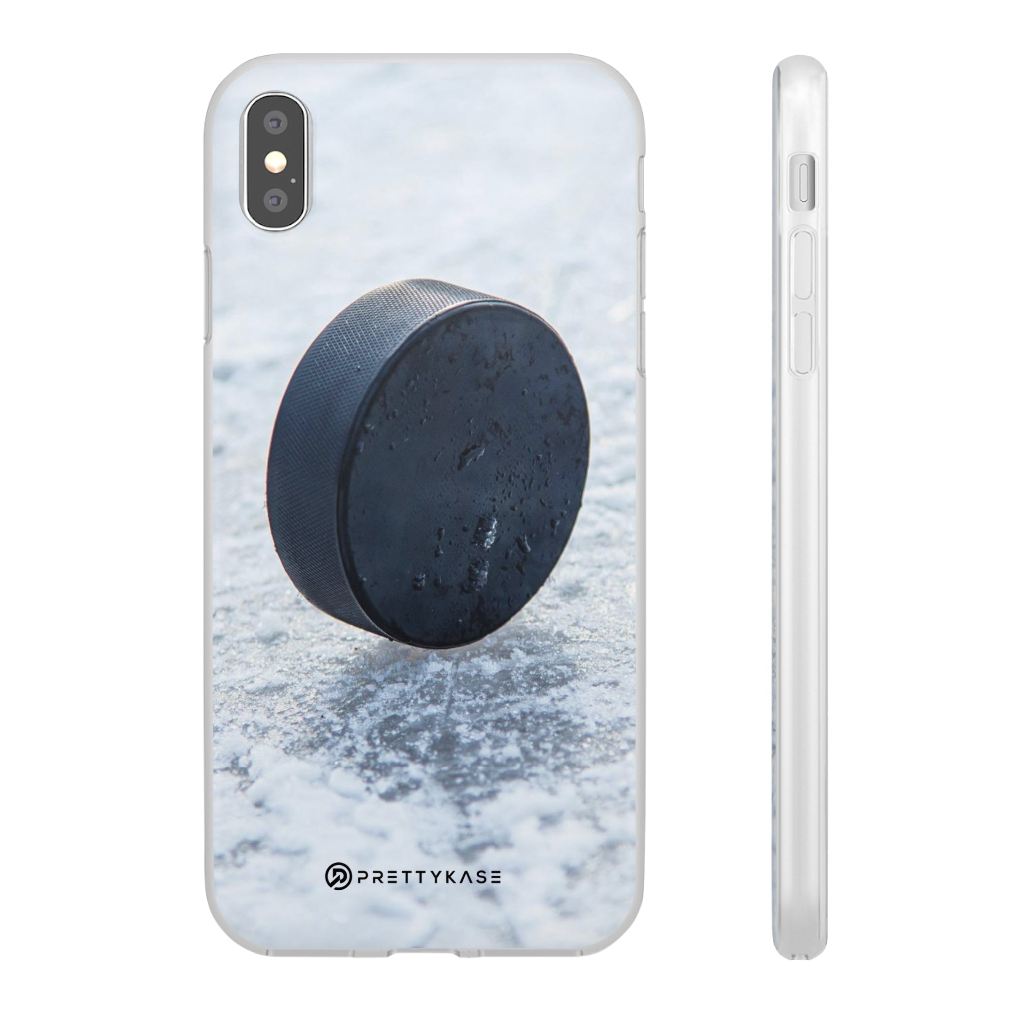 Black Hockey Puck Slim