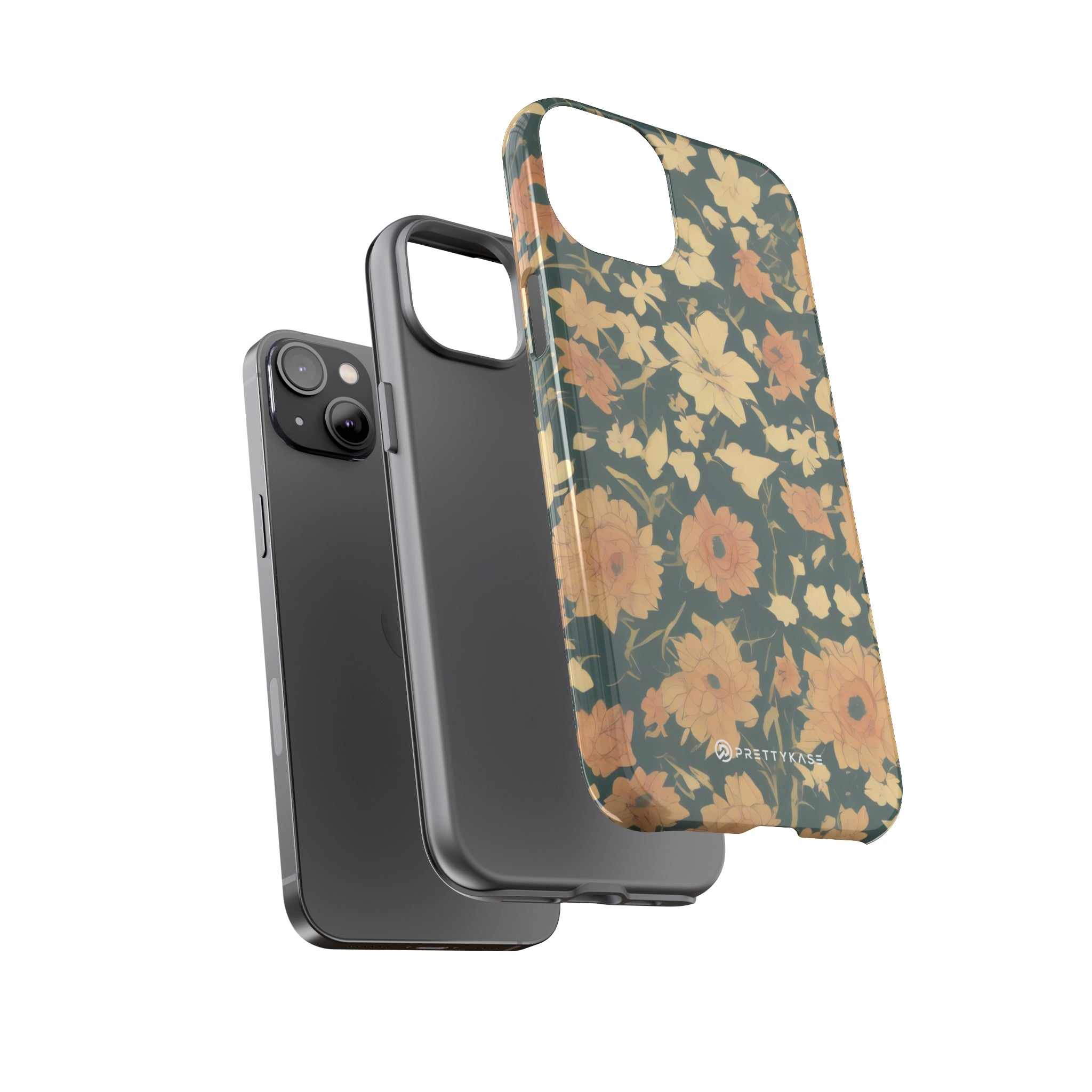 Floral vert olive