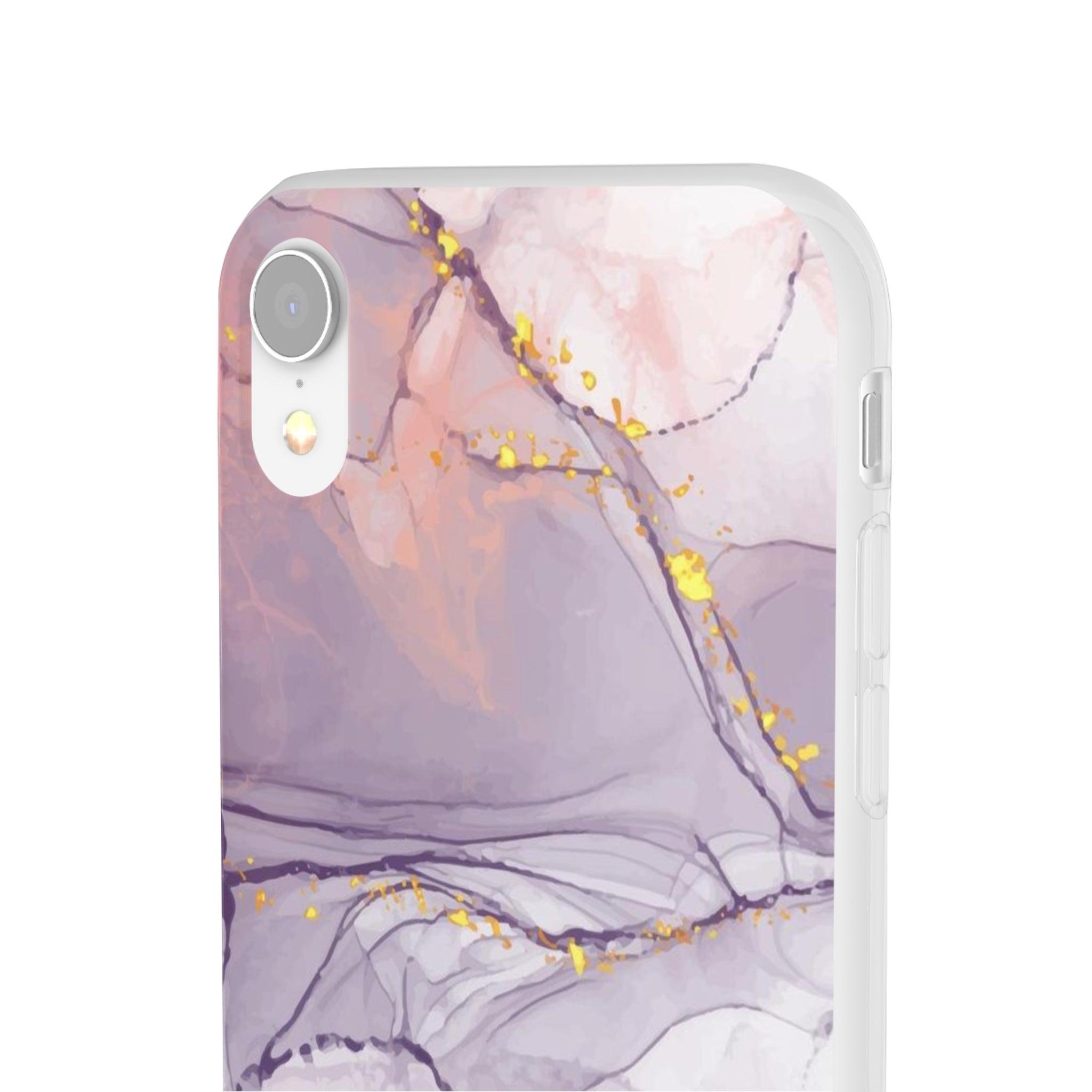 Lavender Marble Slim - PrettyKase