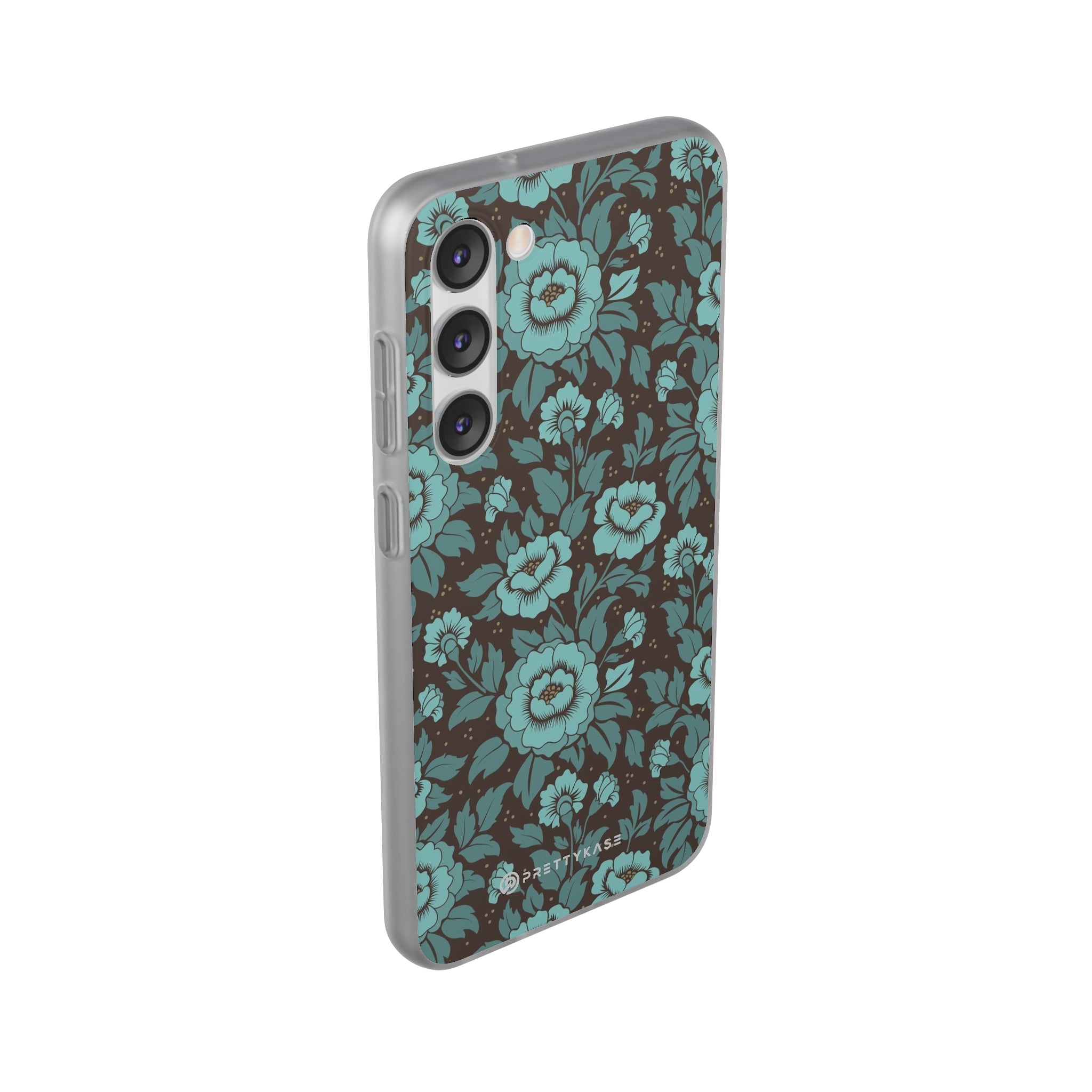 Turquoise floral Slim