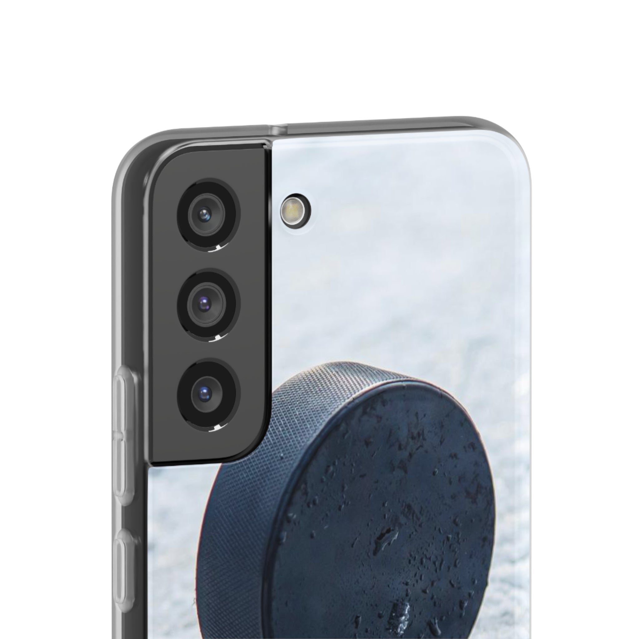 Black Hockey Puck Slim