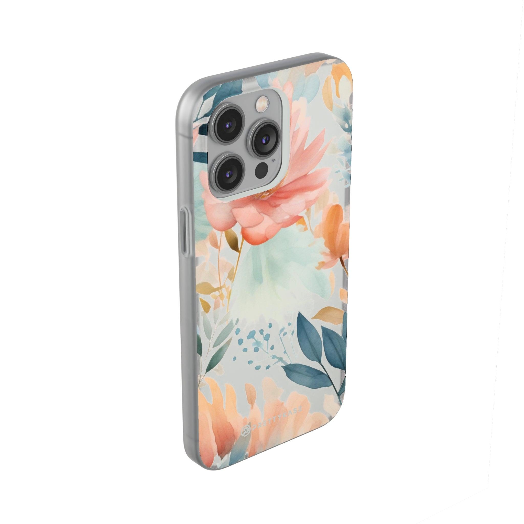 Cute Floral Pattern Slim - PrettyKase