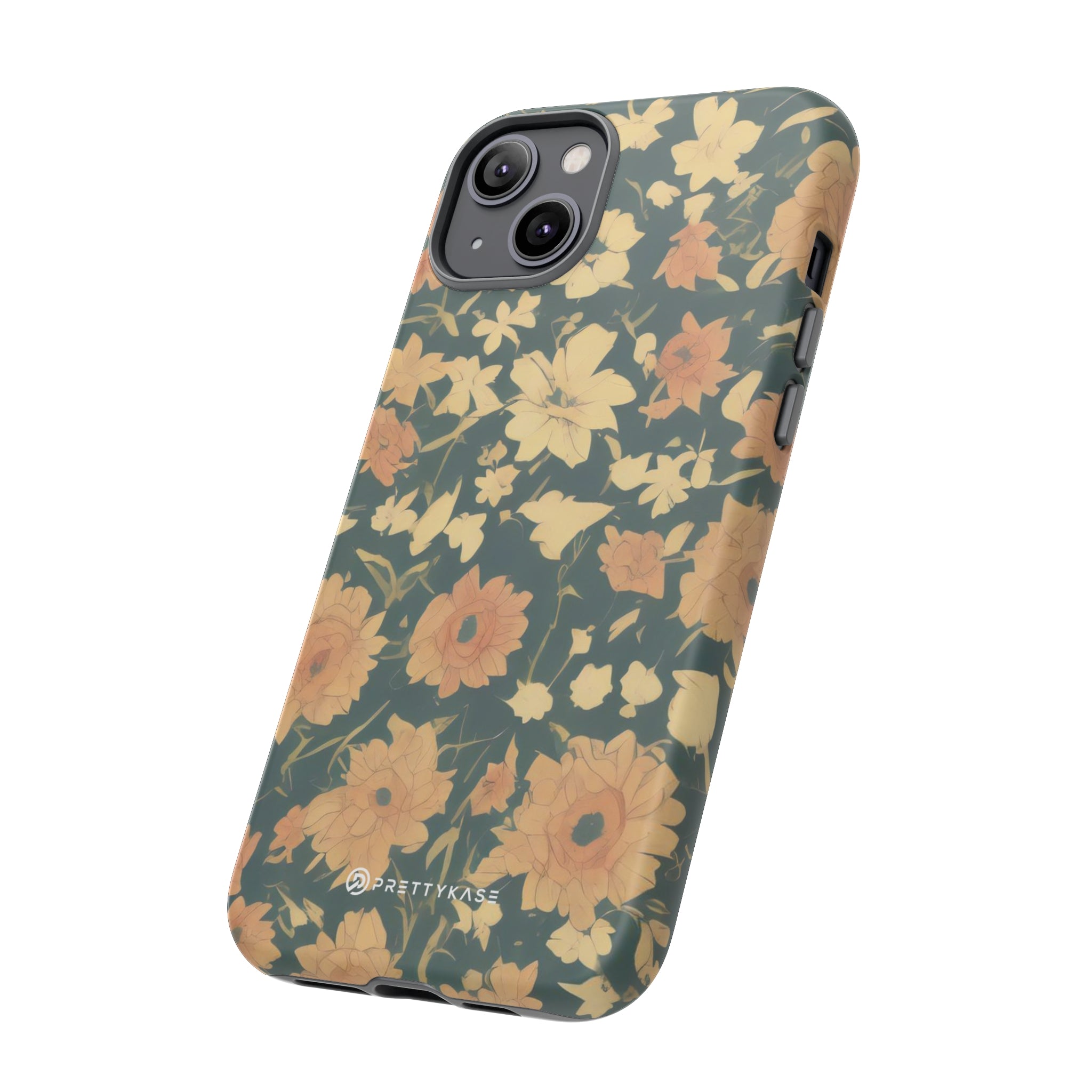 Olive Green Floral