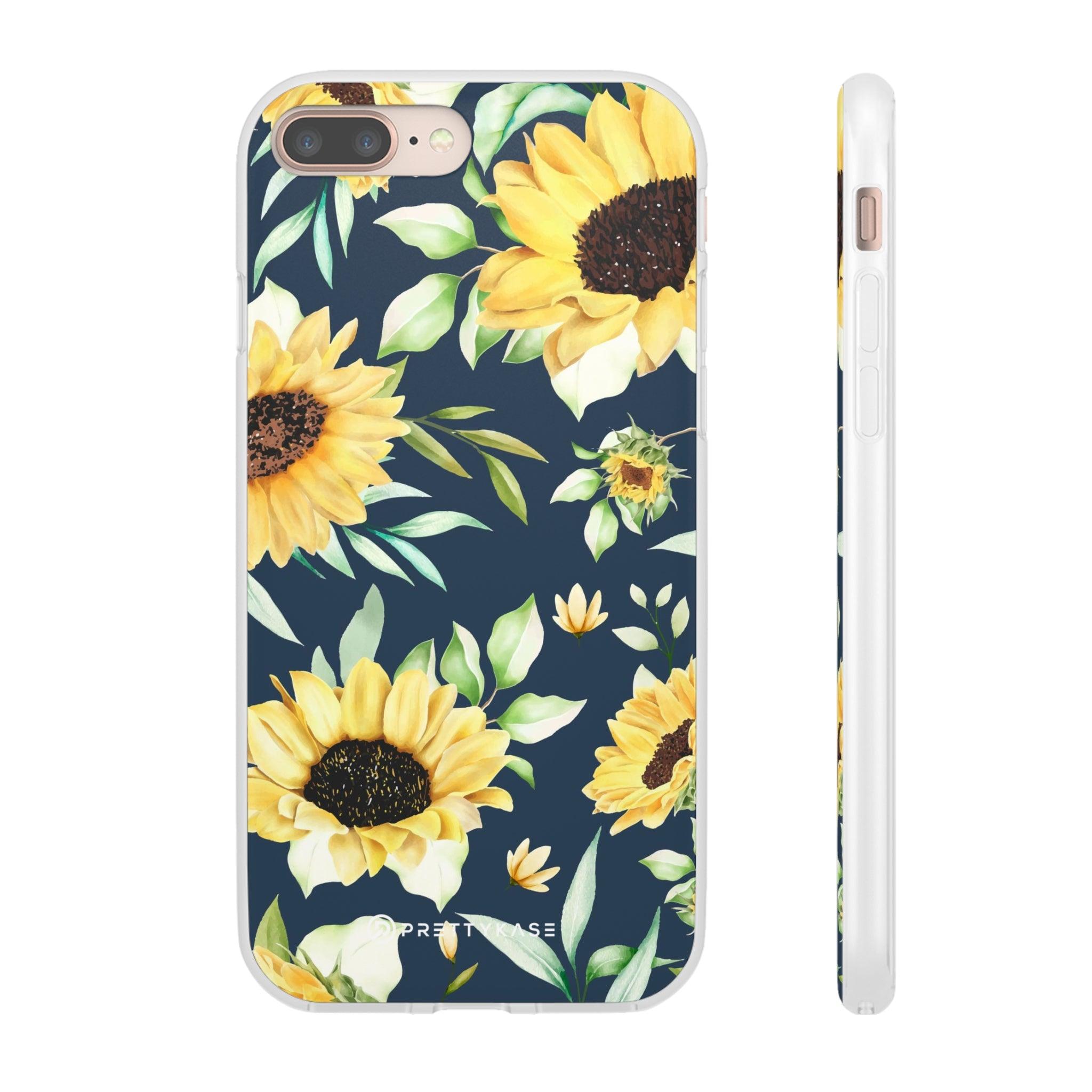 Yellow Floral Evening Slim - PrettyKase