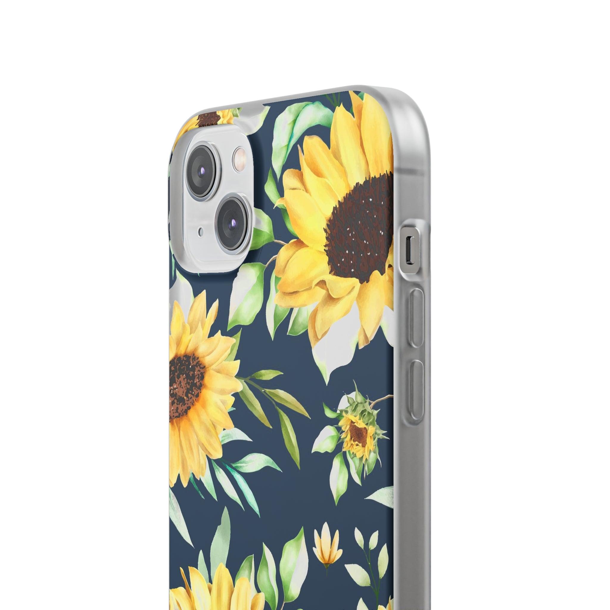 Yellow Floral Evening Slim - PrettyKase